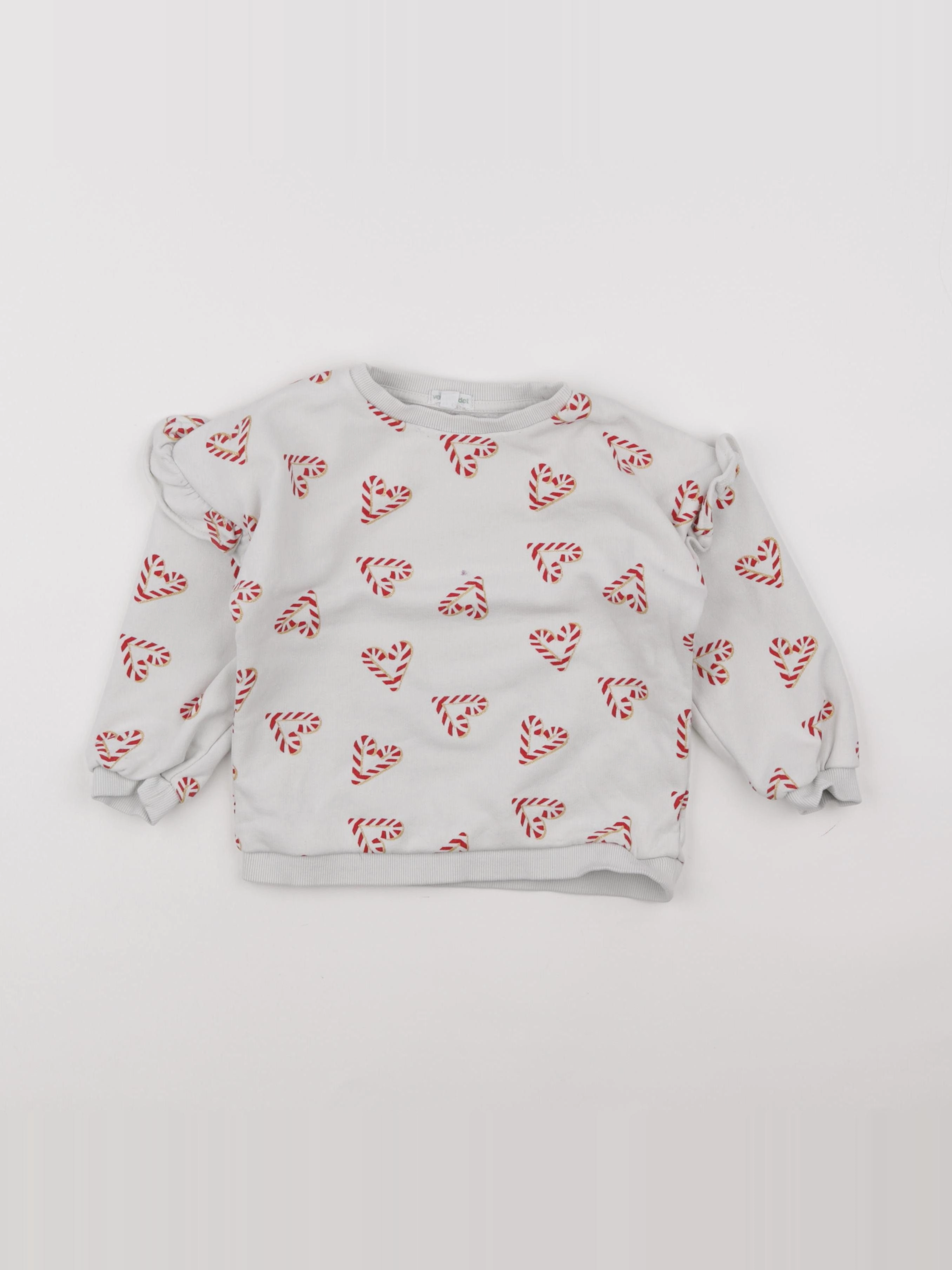 Vertbaudet - sweat beige - 5 ans