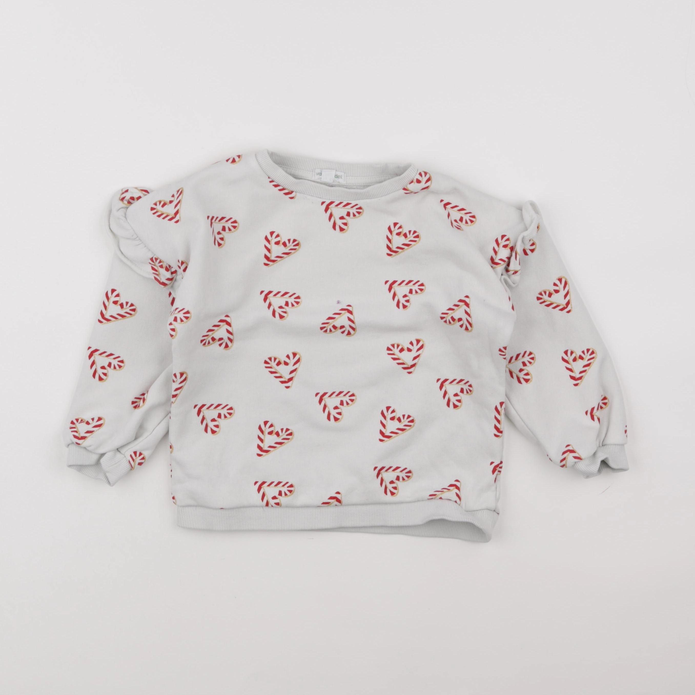 Vertbaudet - sweat beige - 5 ans