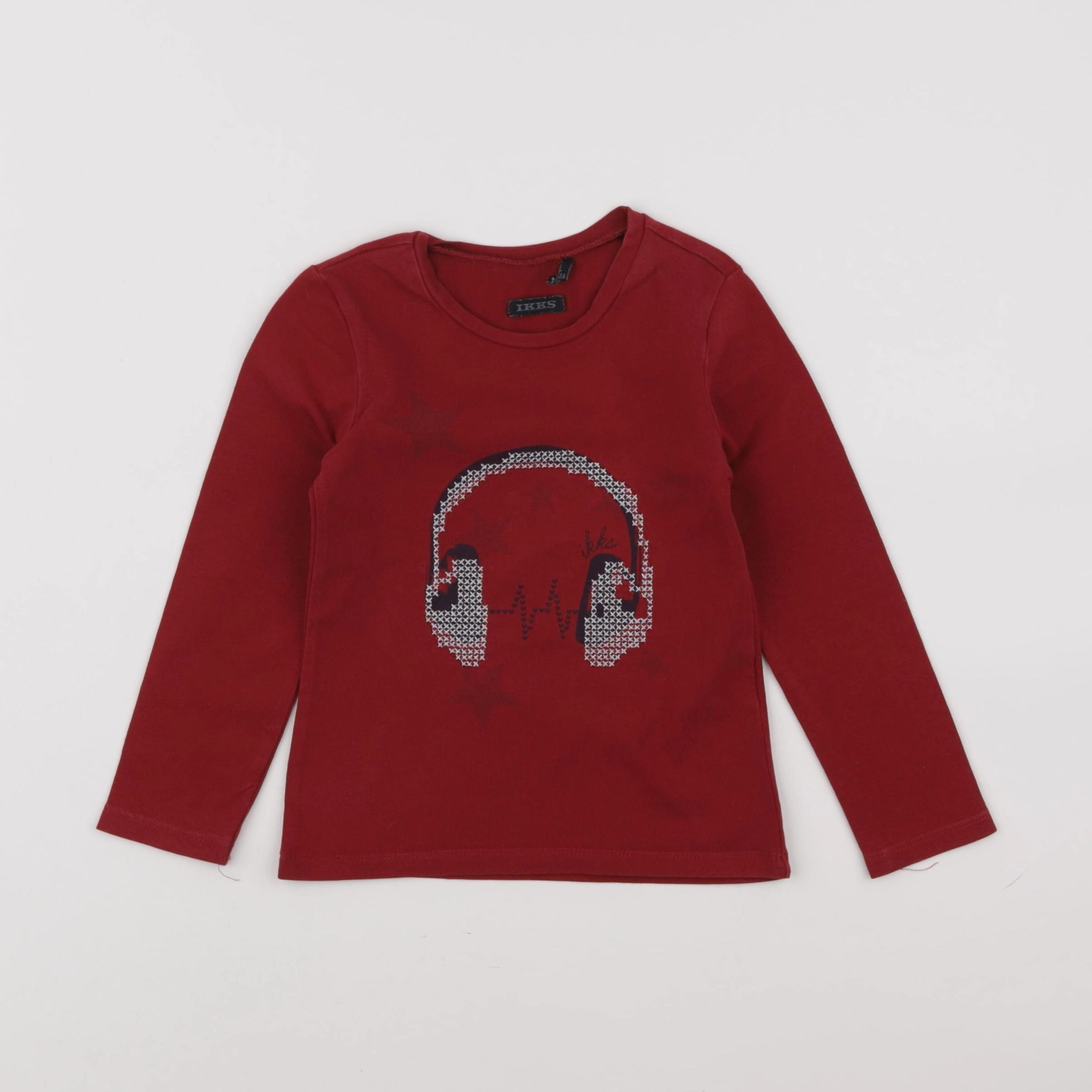IKKS - tee-shirt rouge - 3 ans