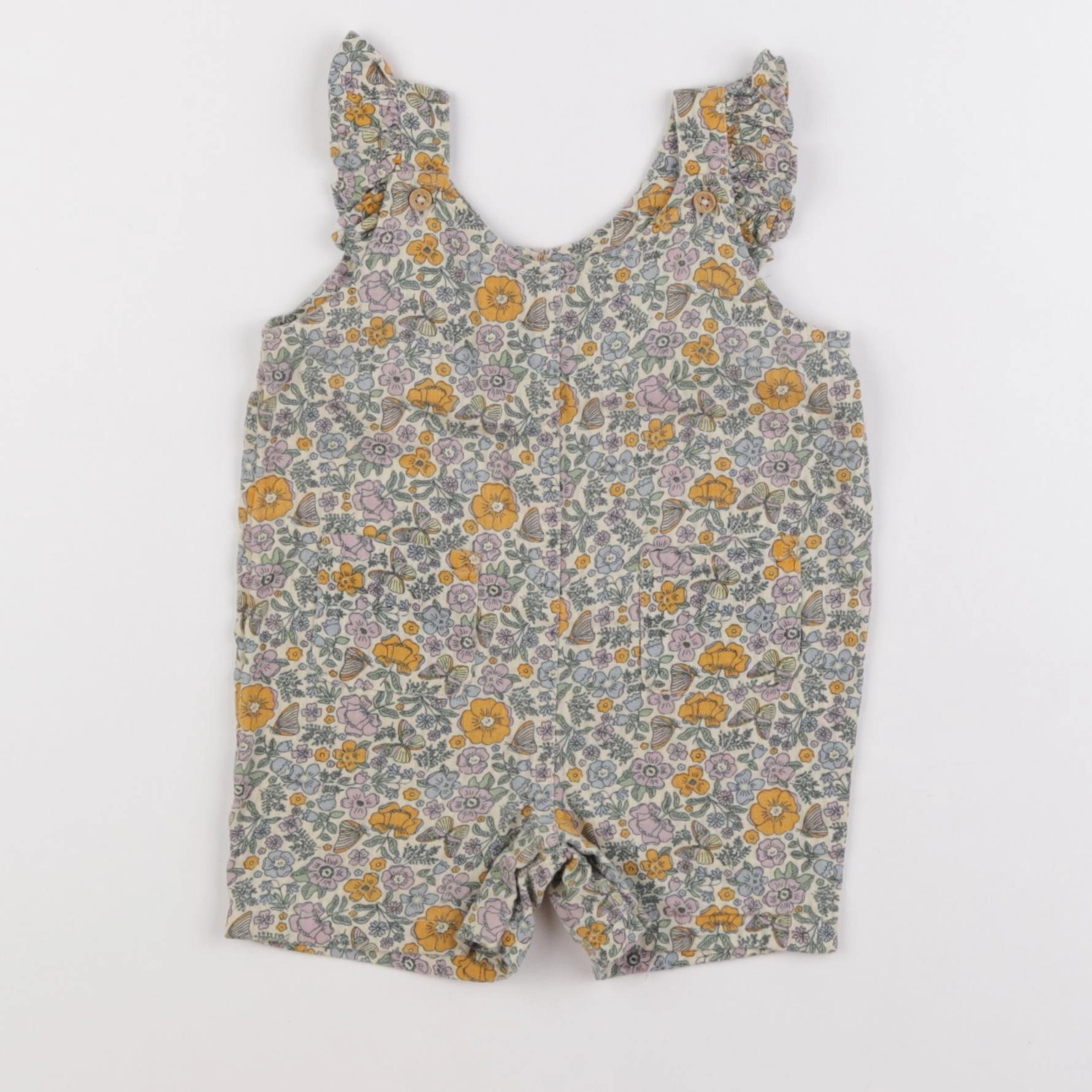 Boutchou - combinaison multicolore - 6 mois