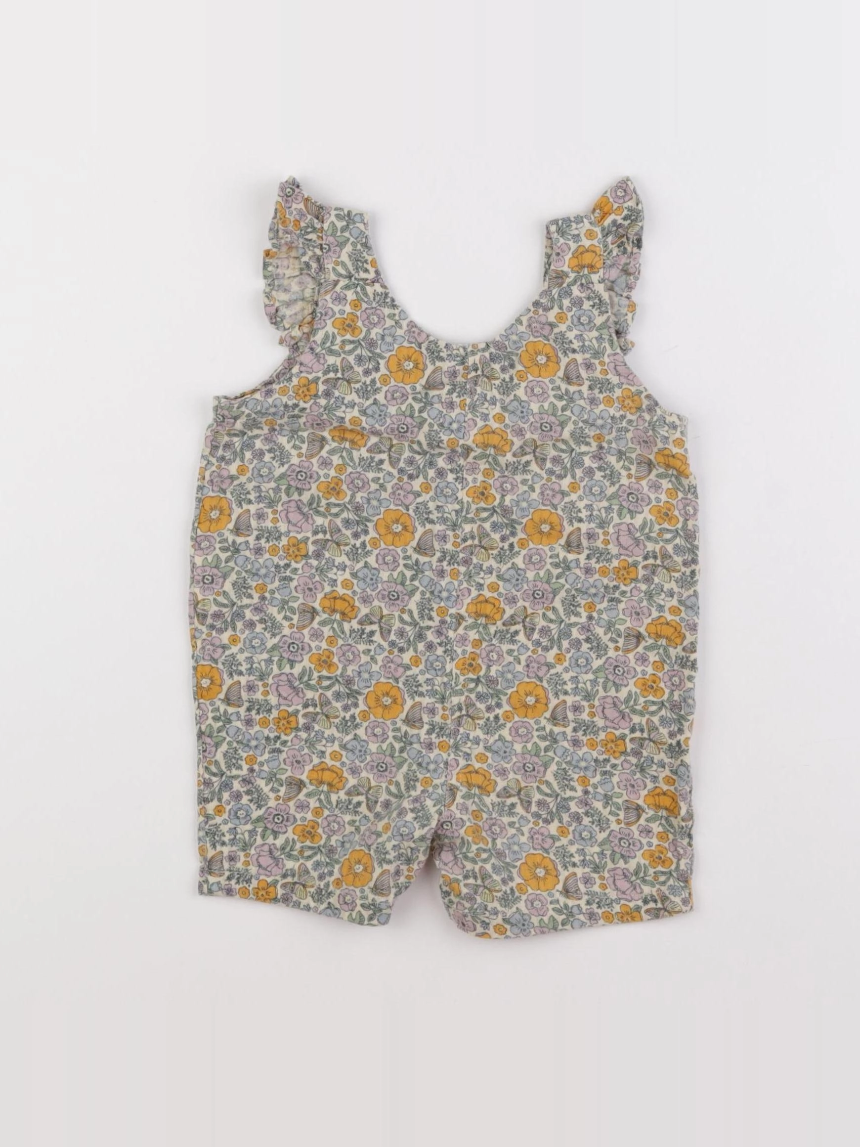 Boutchou - combinaison multicolore - 6 mois