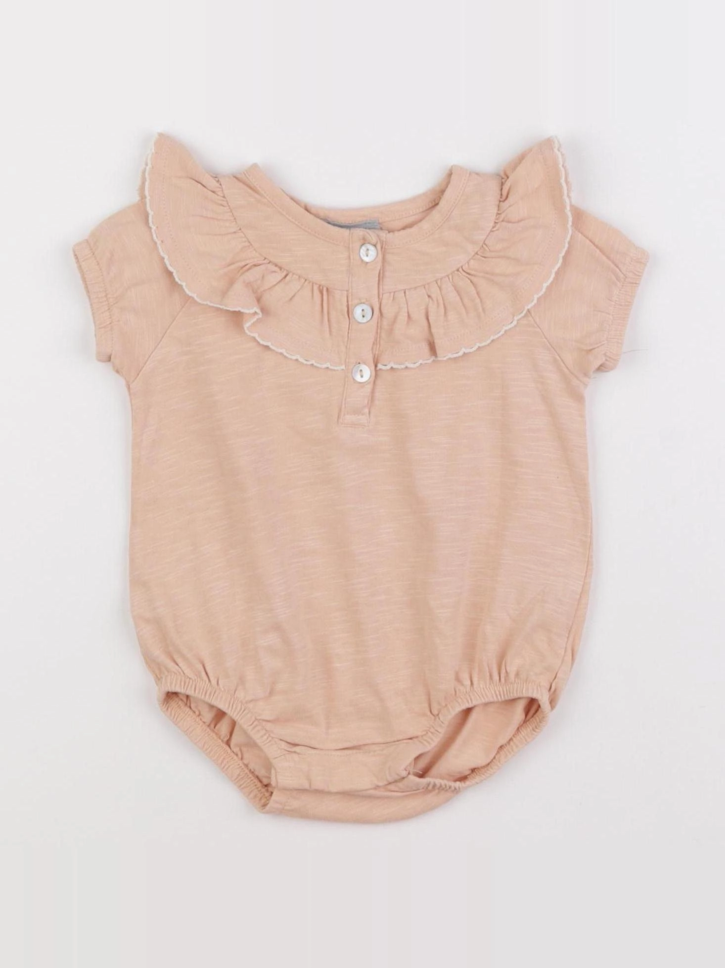Boutchou - combinaison beige - 6 mois