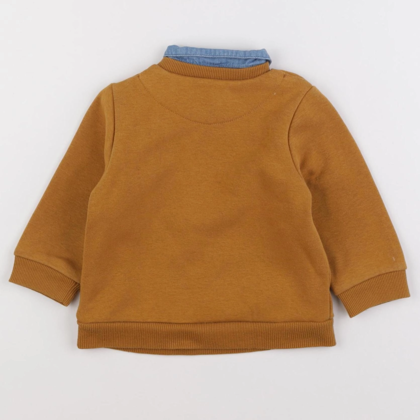 Tape à l'oeil - sweat marron - 12 mois