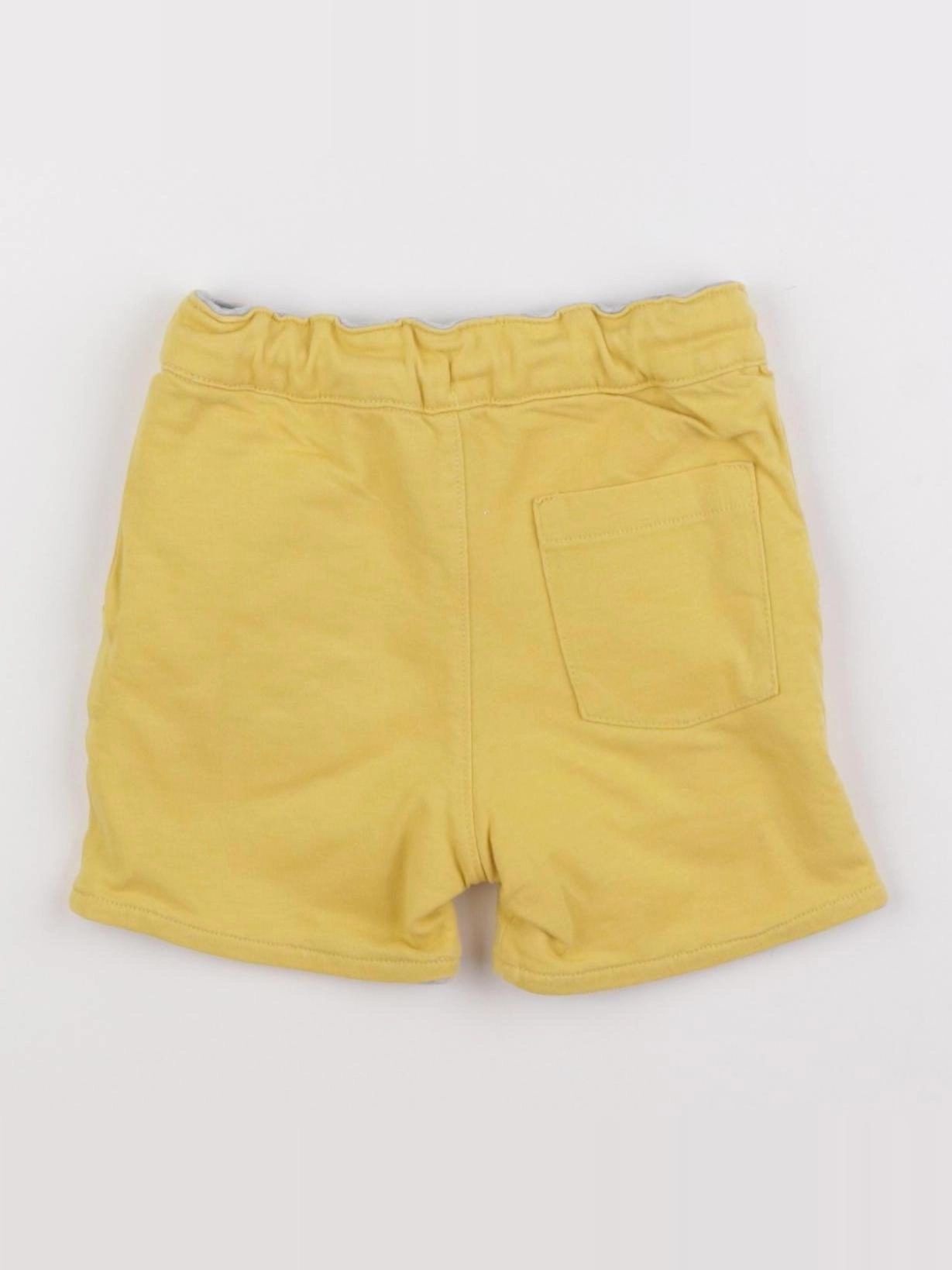 IKKS - short réversible jaune, gris - 12 mois