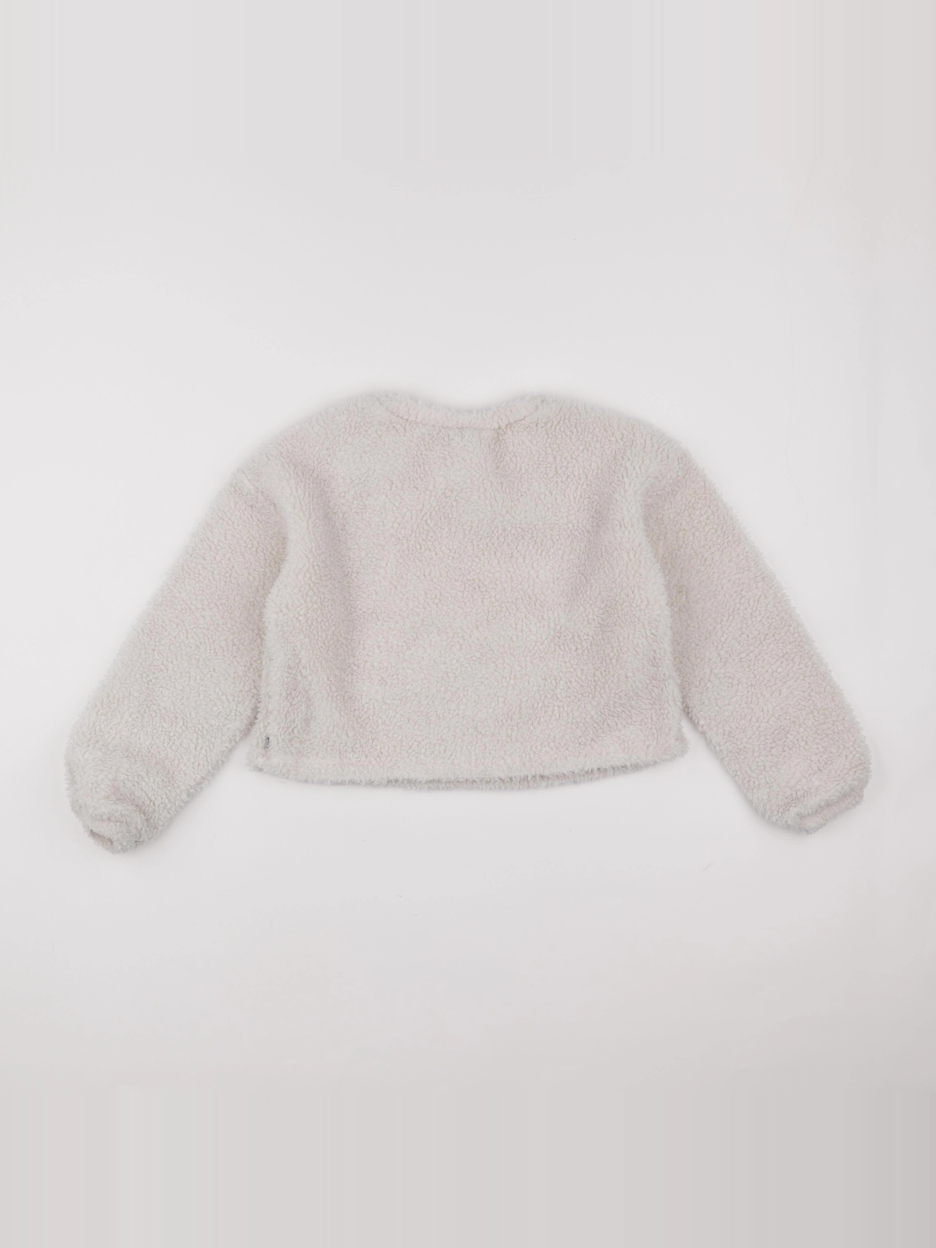 IKKS - sweat beige - 10 ans