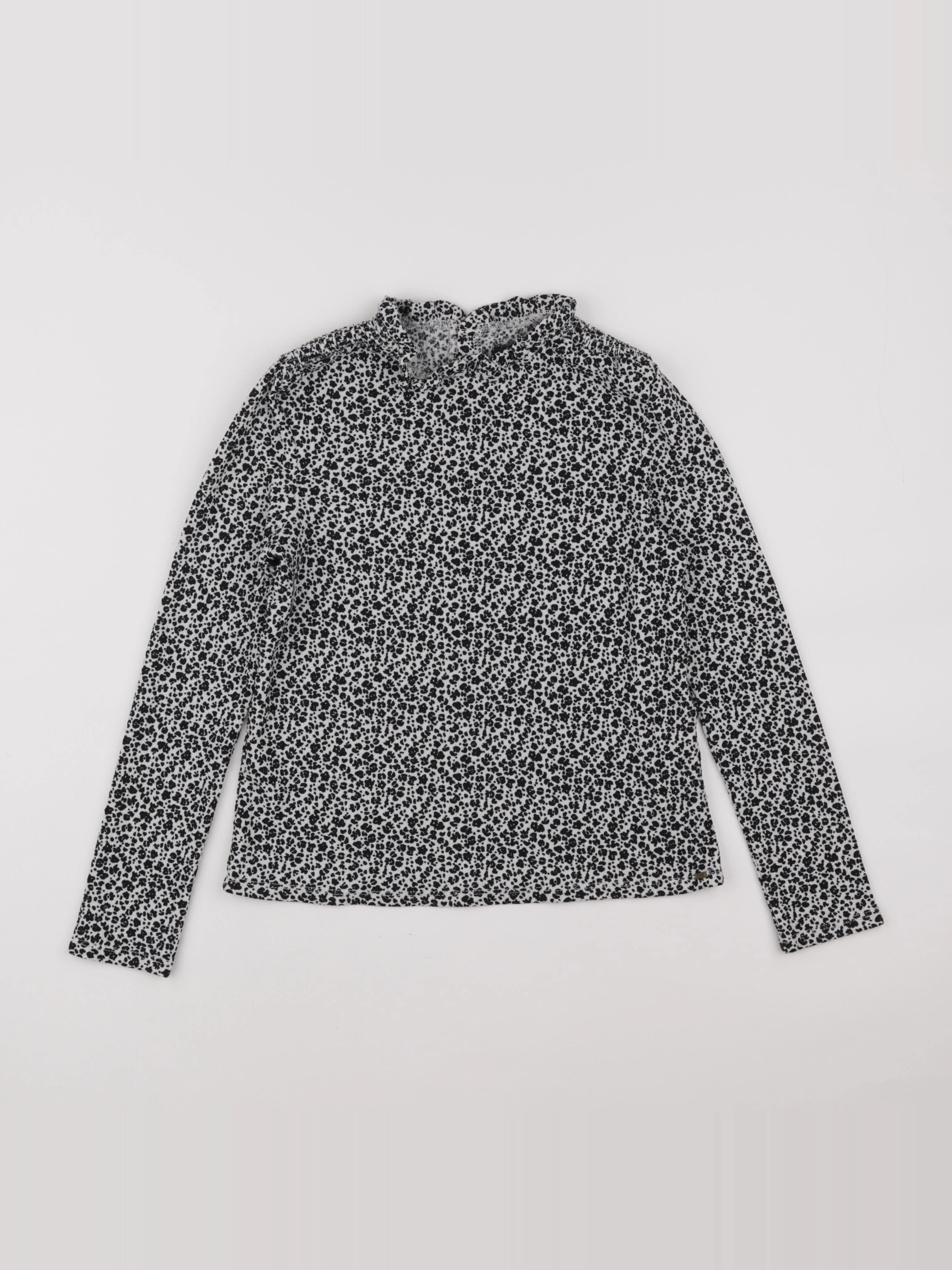 IKKS - blouse noir - 10 ans