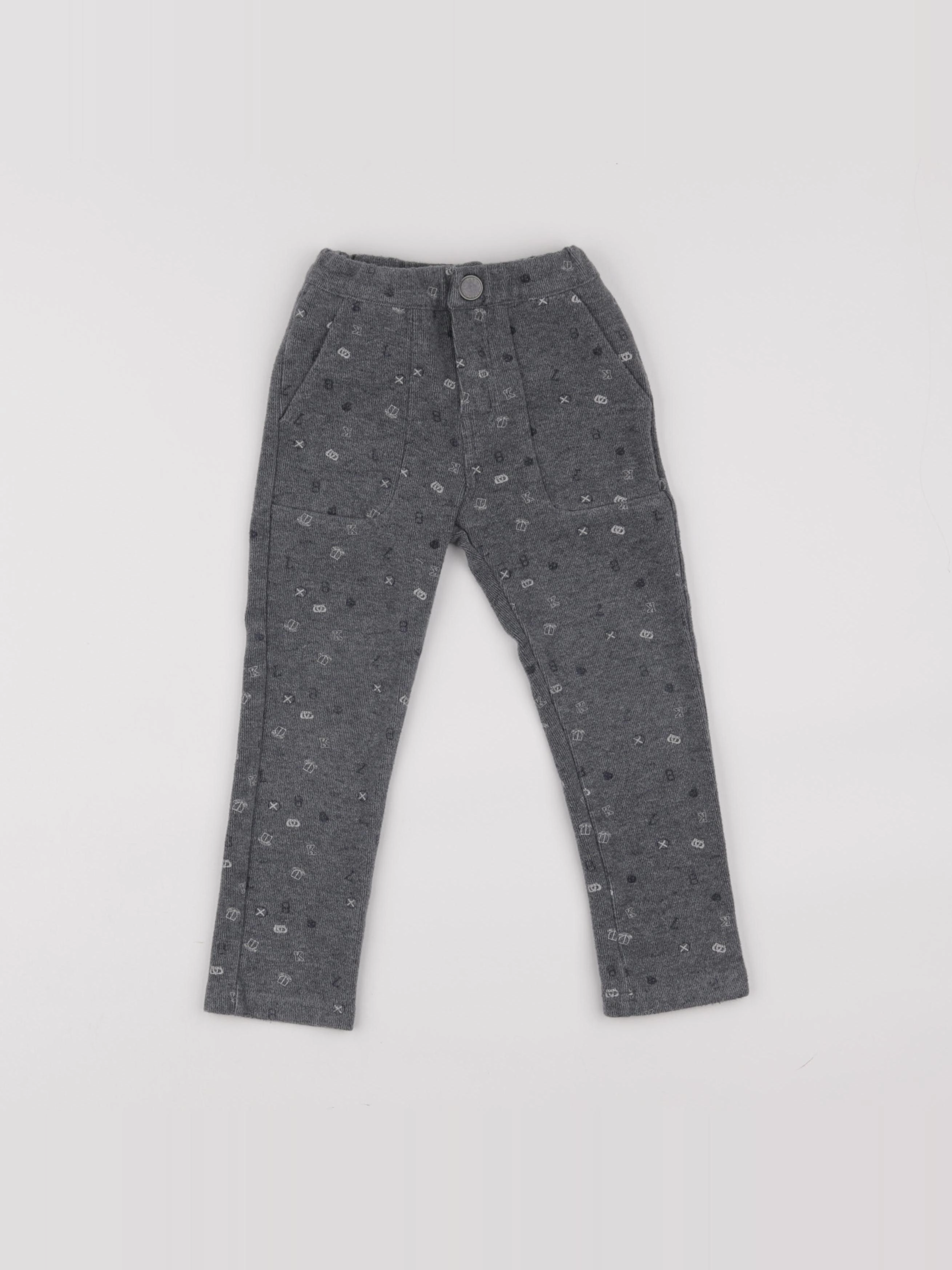 IKKS - pantalon gris - 3 ans