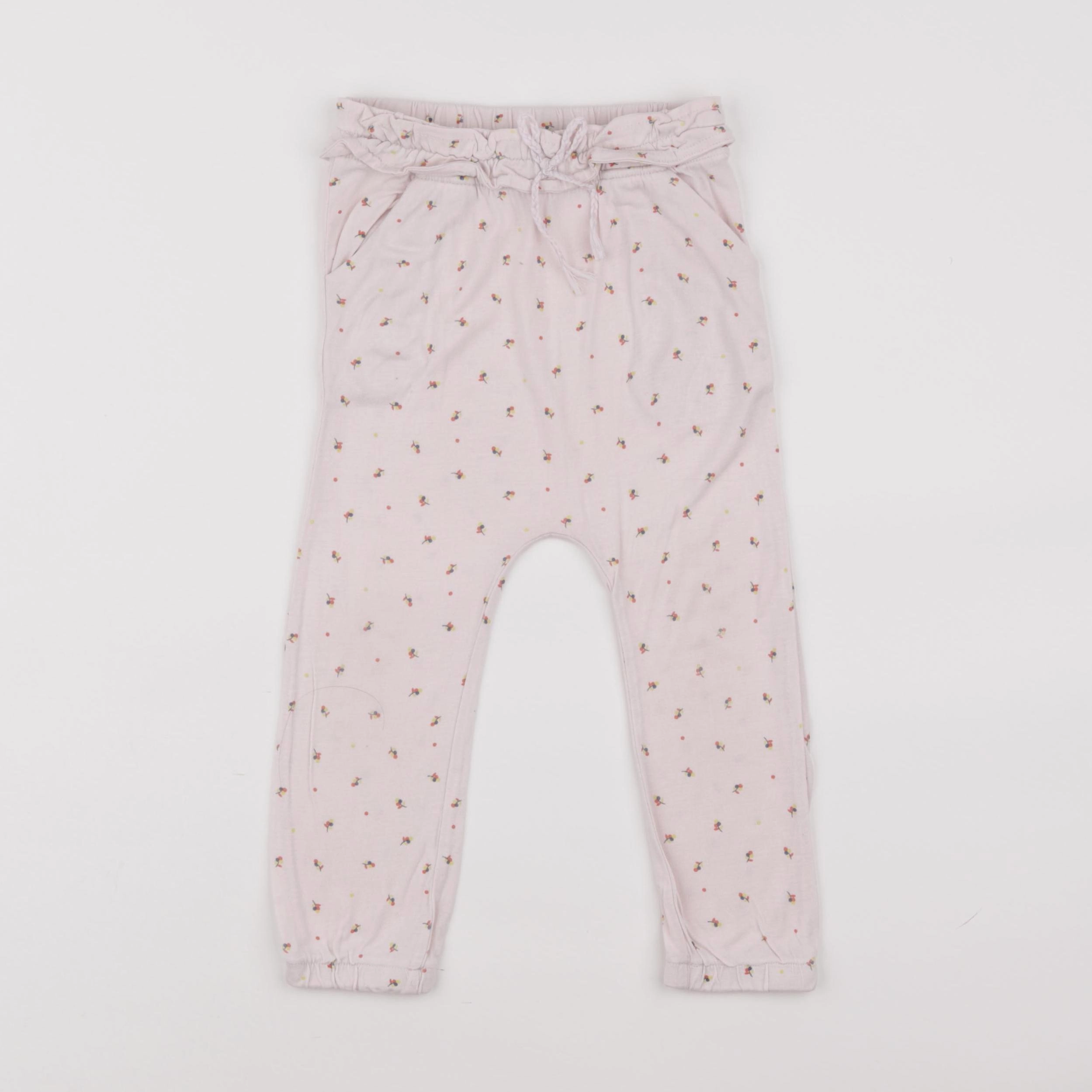 Vertbaudet - sarouel rose - 24 mois