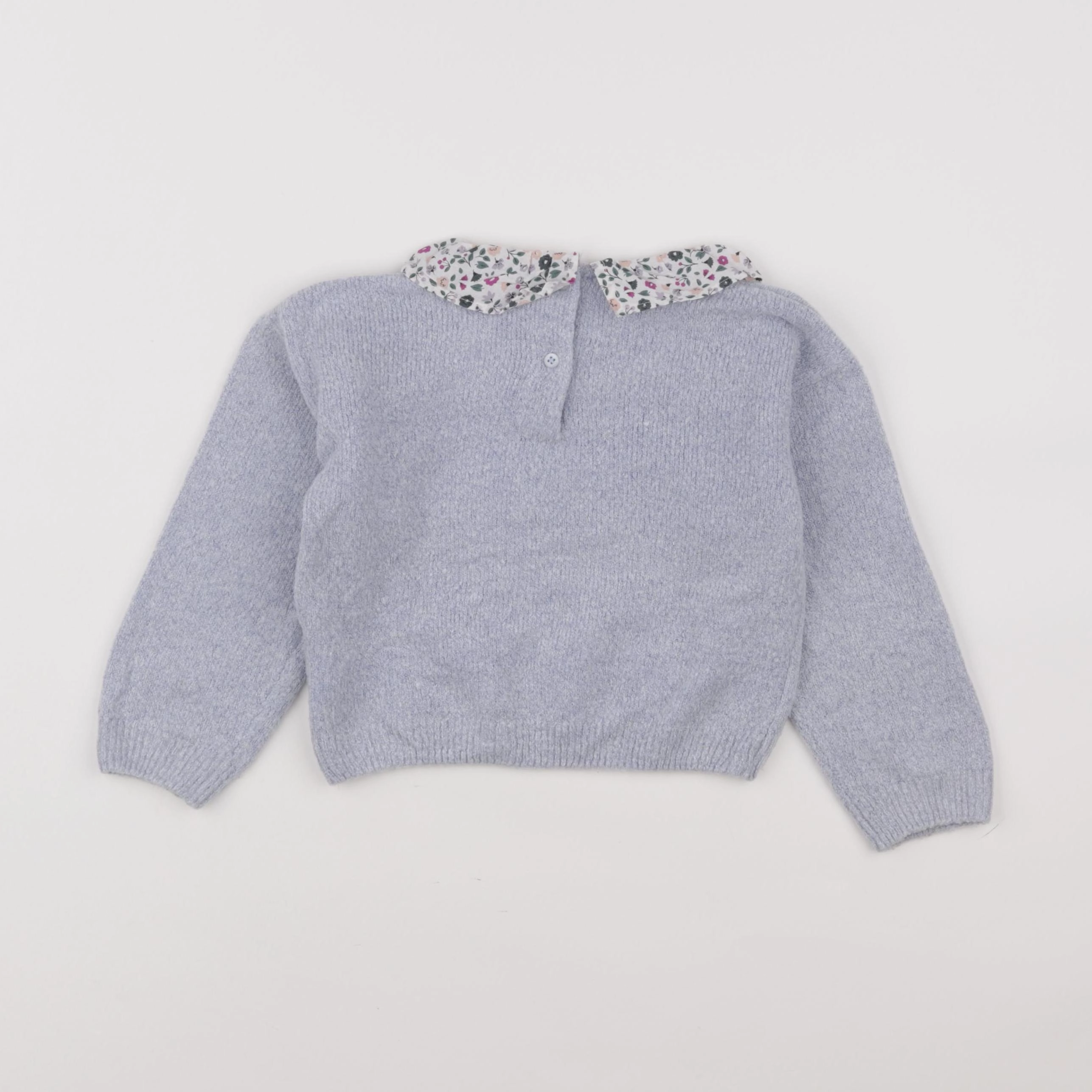 Vertbaudet - pull bleu - 36 mois
