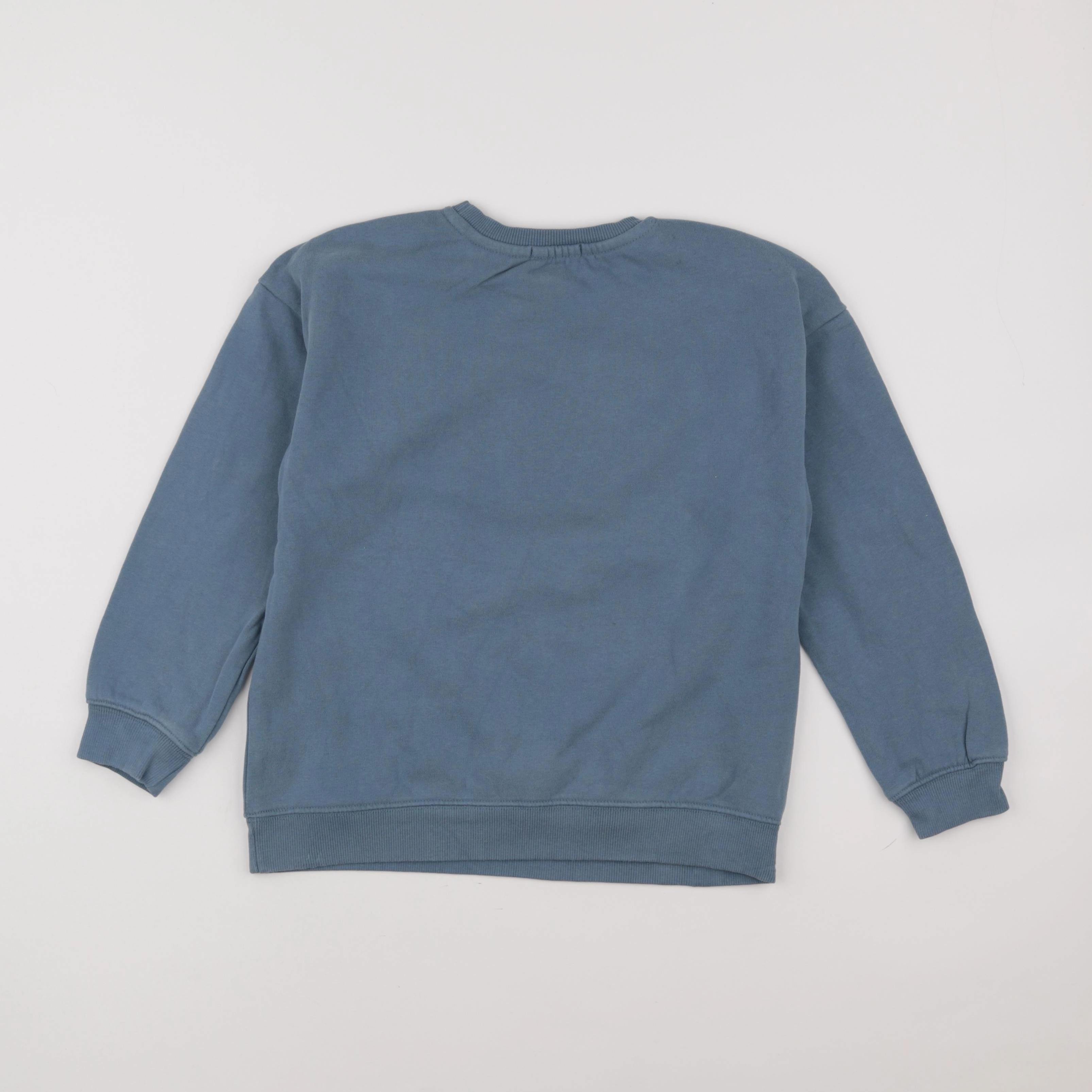 Vertbaudet - sweat bleu - 8 ans