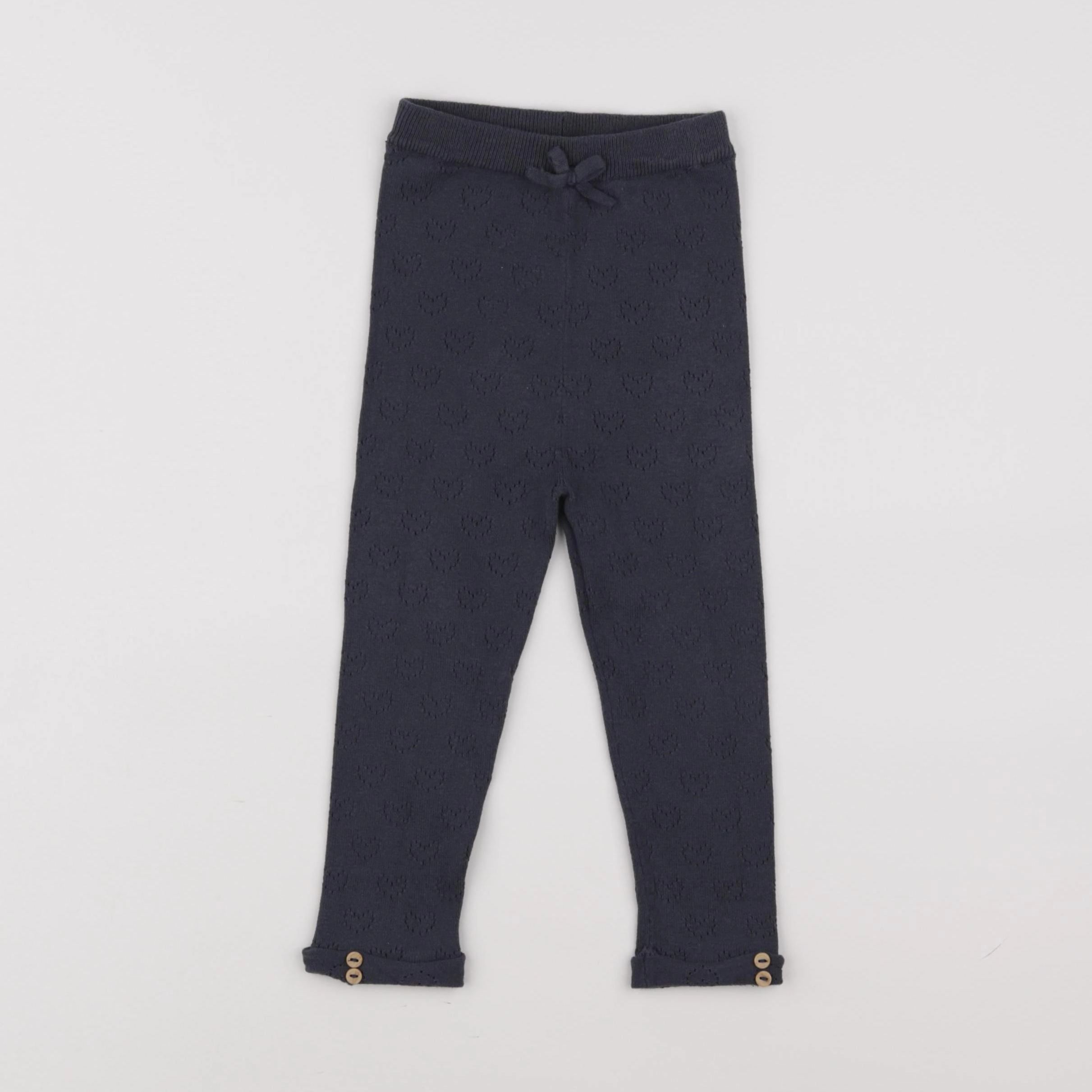 Vertbaudet - legging gris - 24 mois