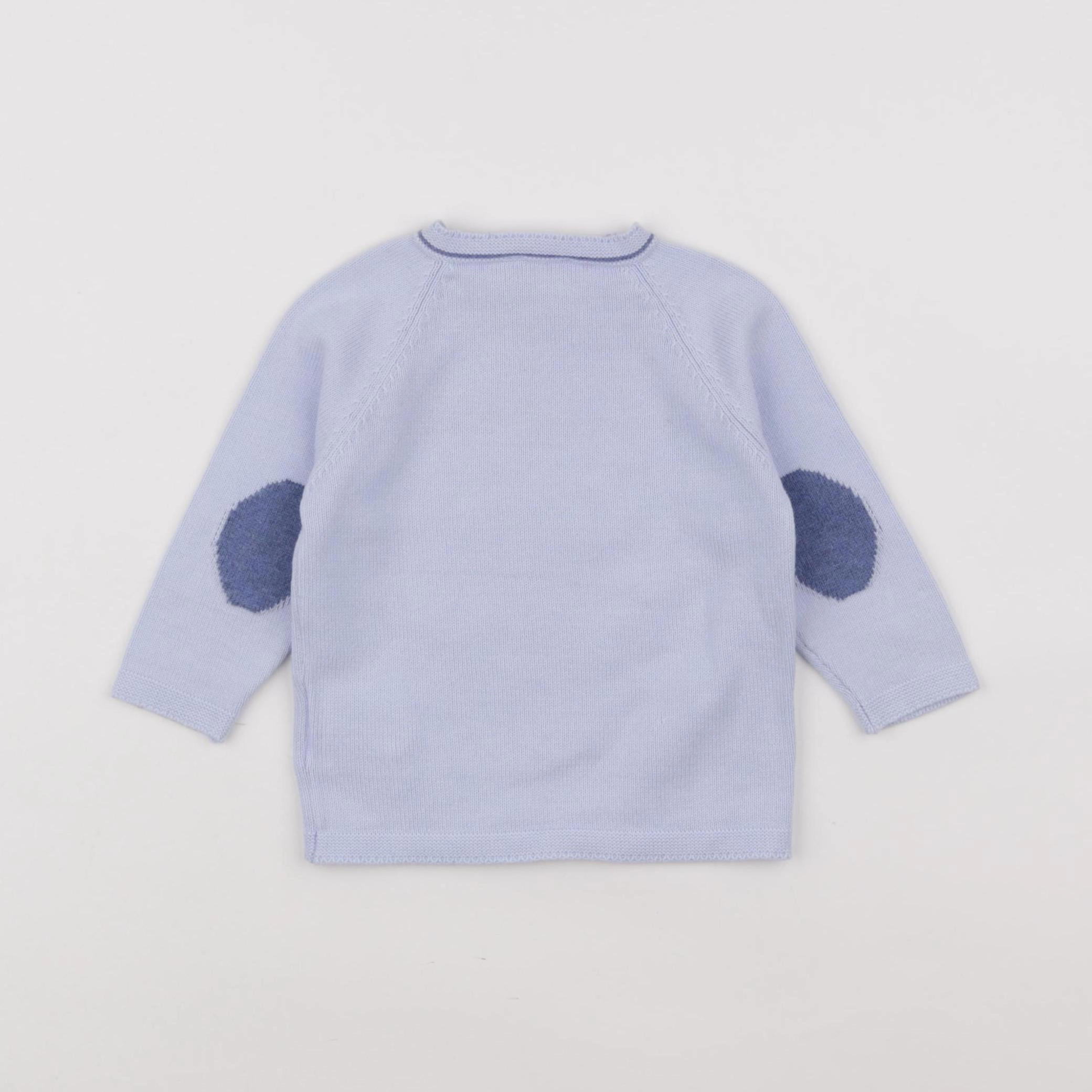 Cyrillus - pull bleu - 6 mois