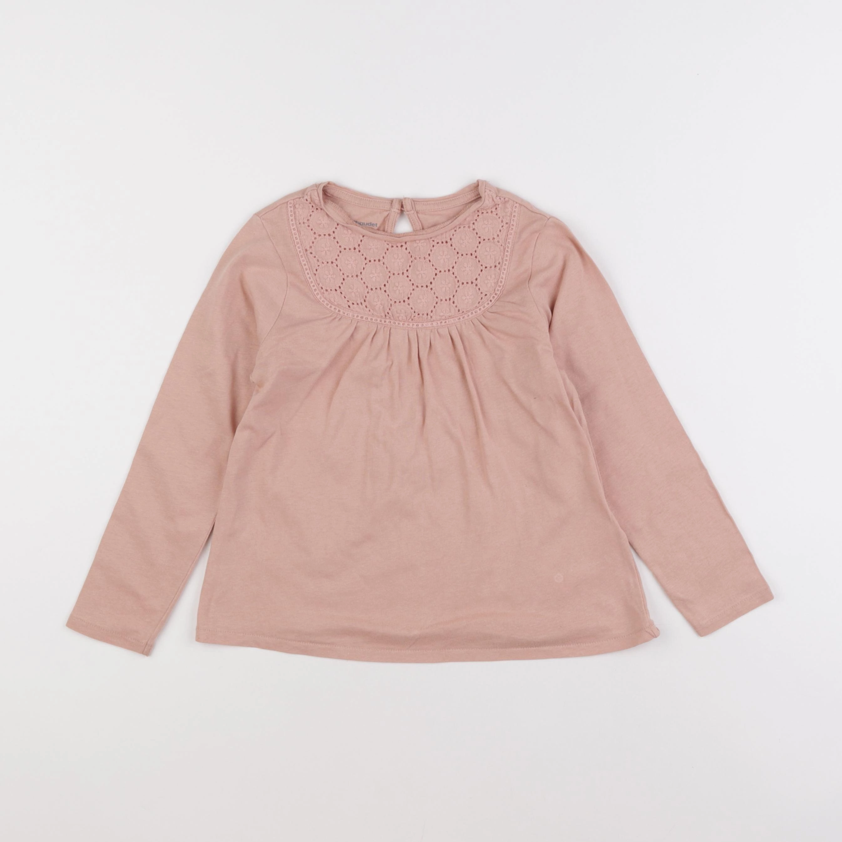 Vertbaudet - tee-shirt rose - 6 ans