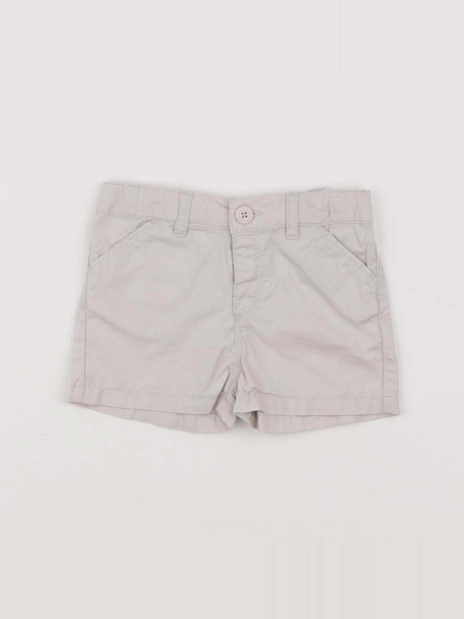 Petit Bateau - short beige - 12 mois