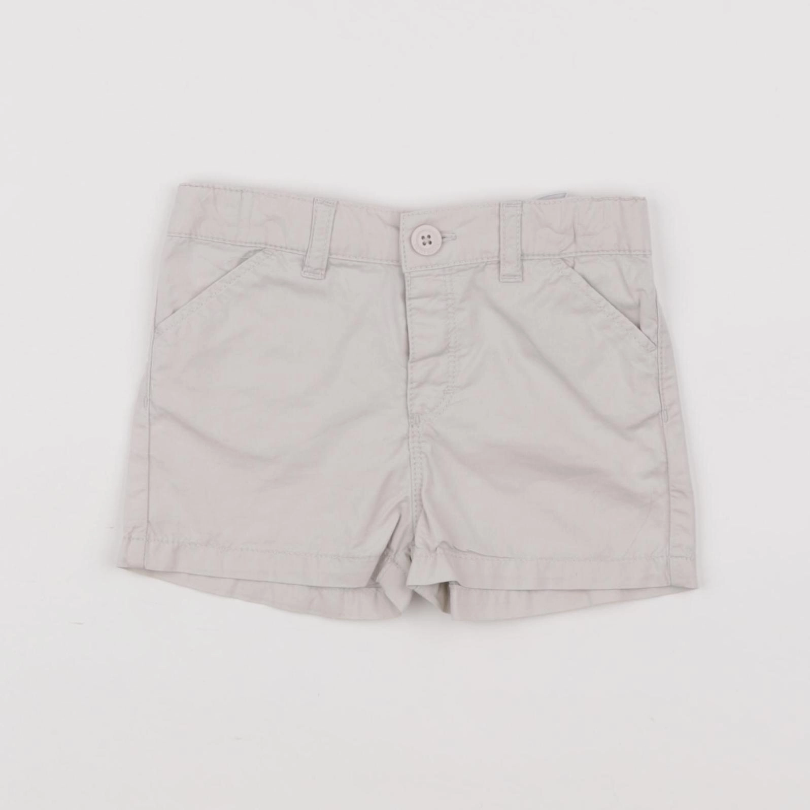 Petit Bateau - short beige - 12 mois