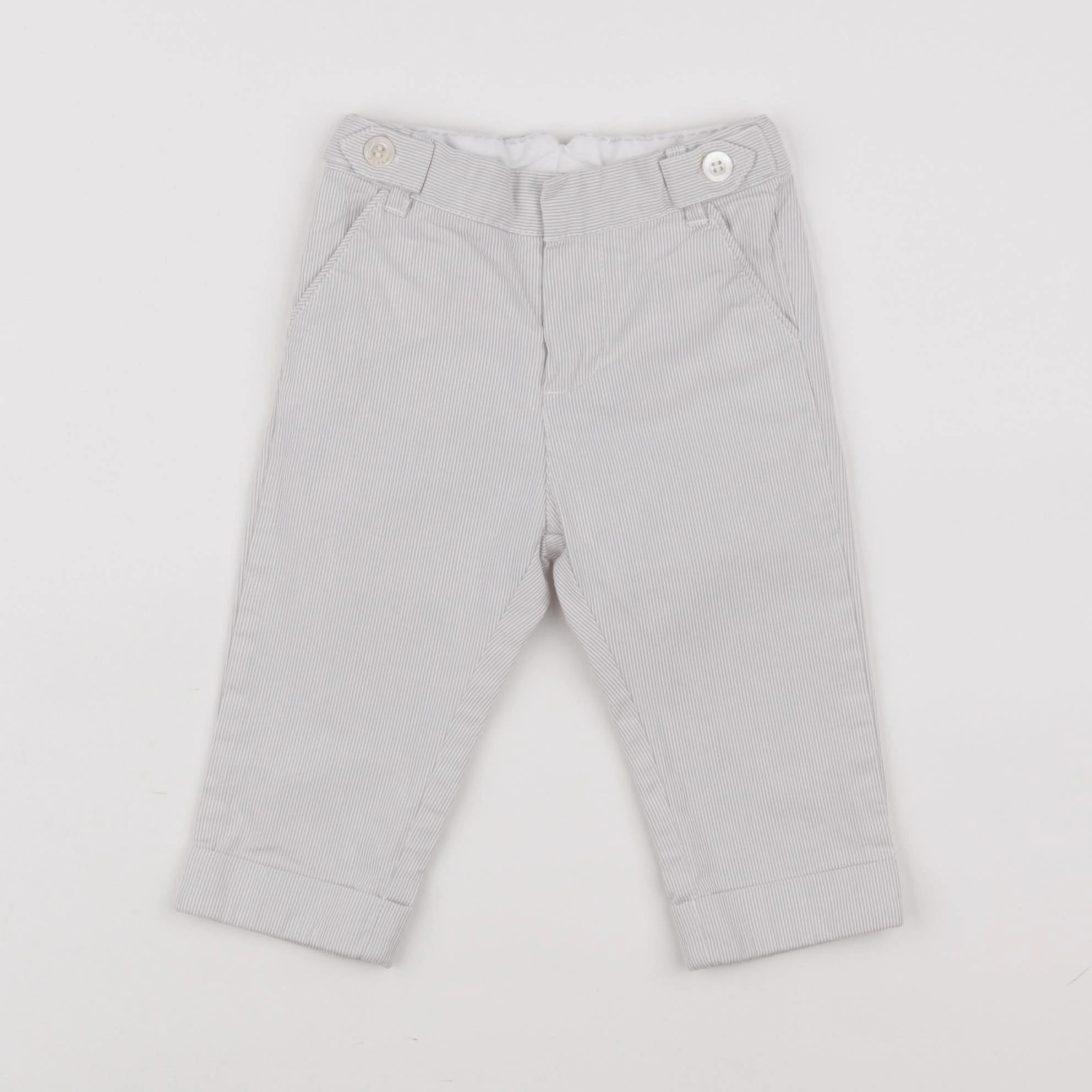 Jacadi - pantalon gris - 12 mois