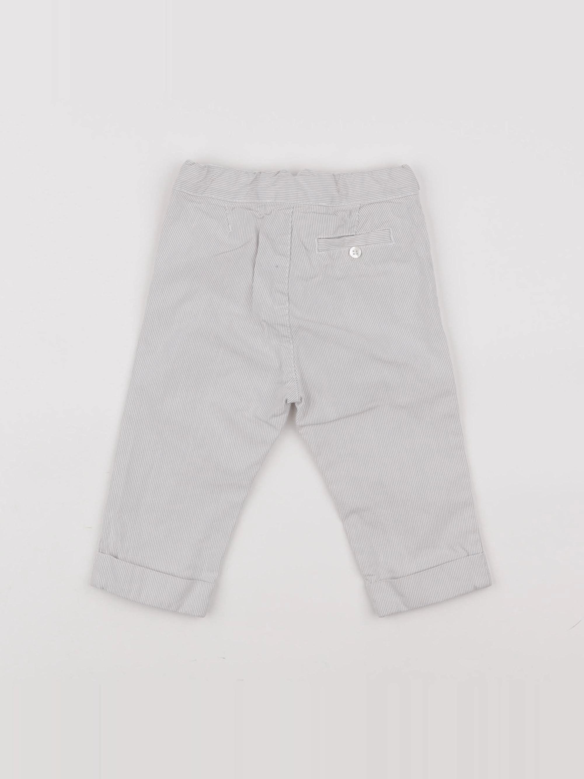 Jacadi - pantalon gris - 12 mois