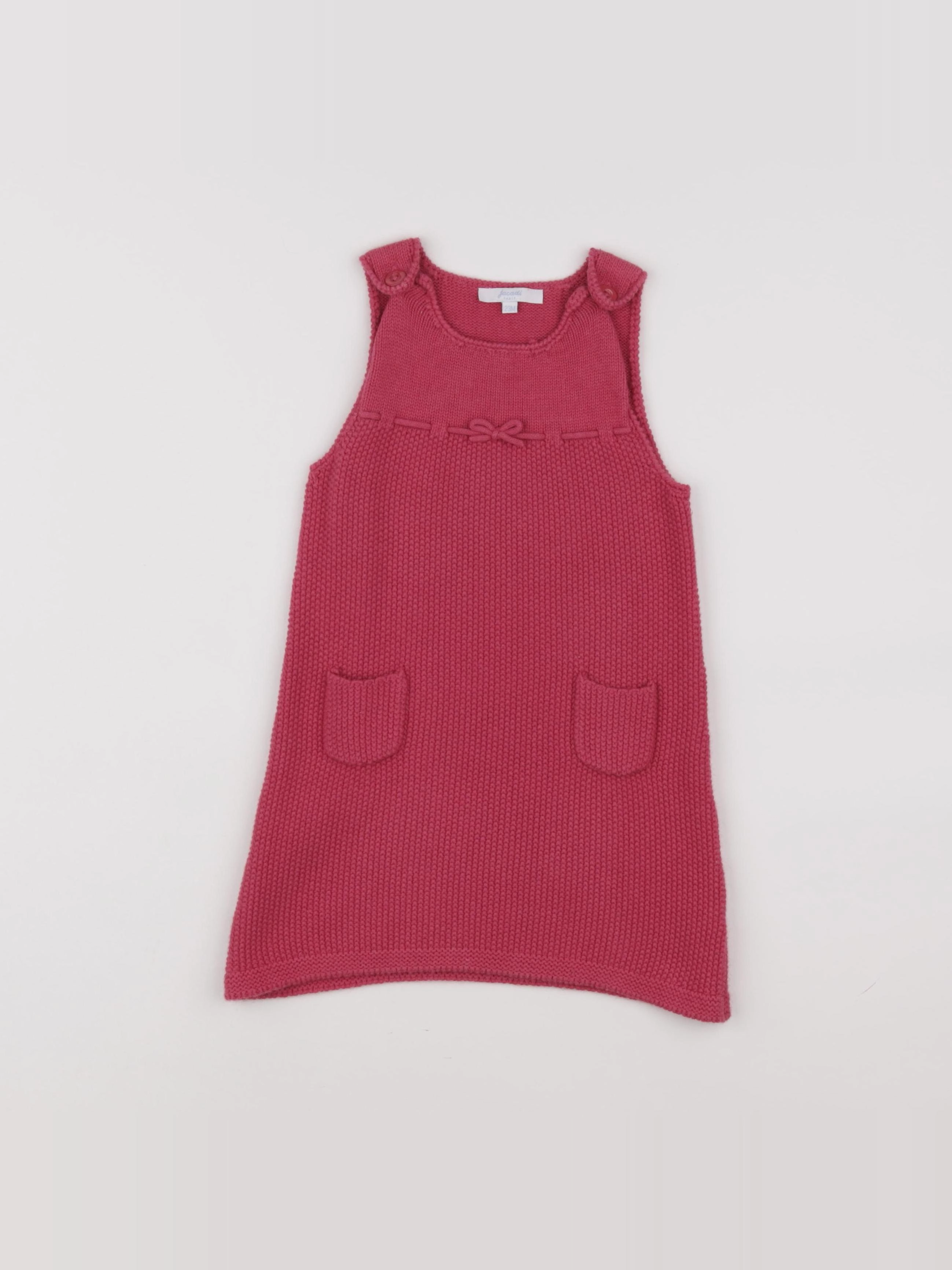 Jacadi - robe rose - 24 mois