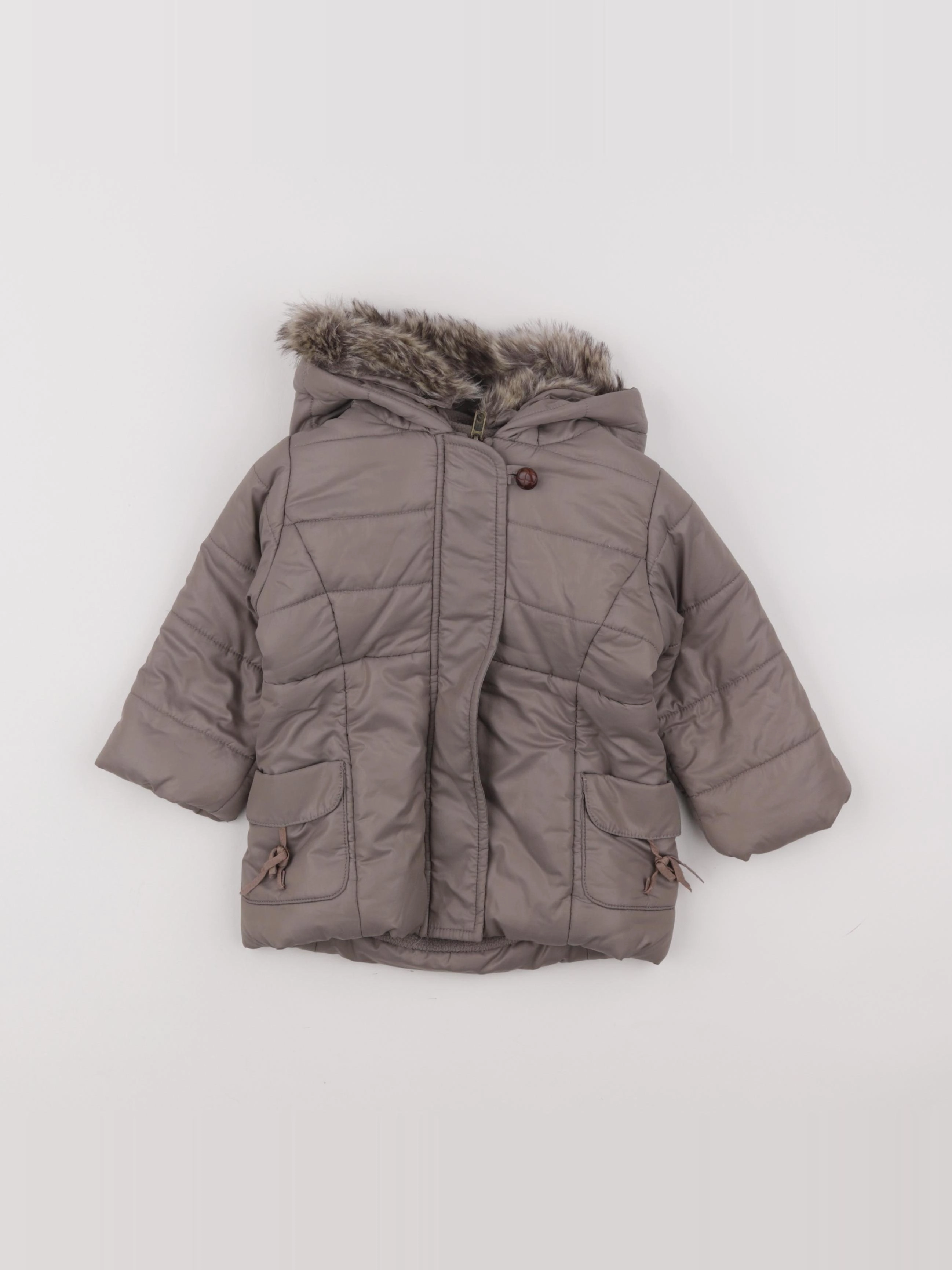 Jacadi - parka marron - 12 mois