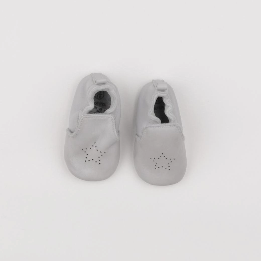 Boutchou - chaussons gris - pointure 17/18