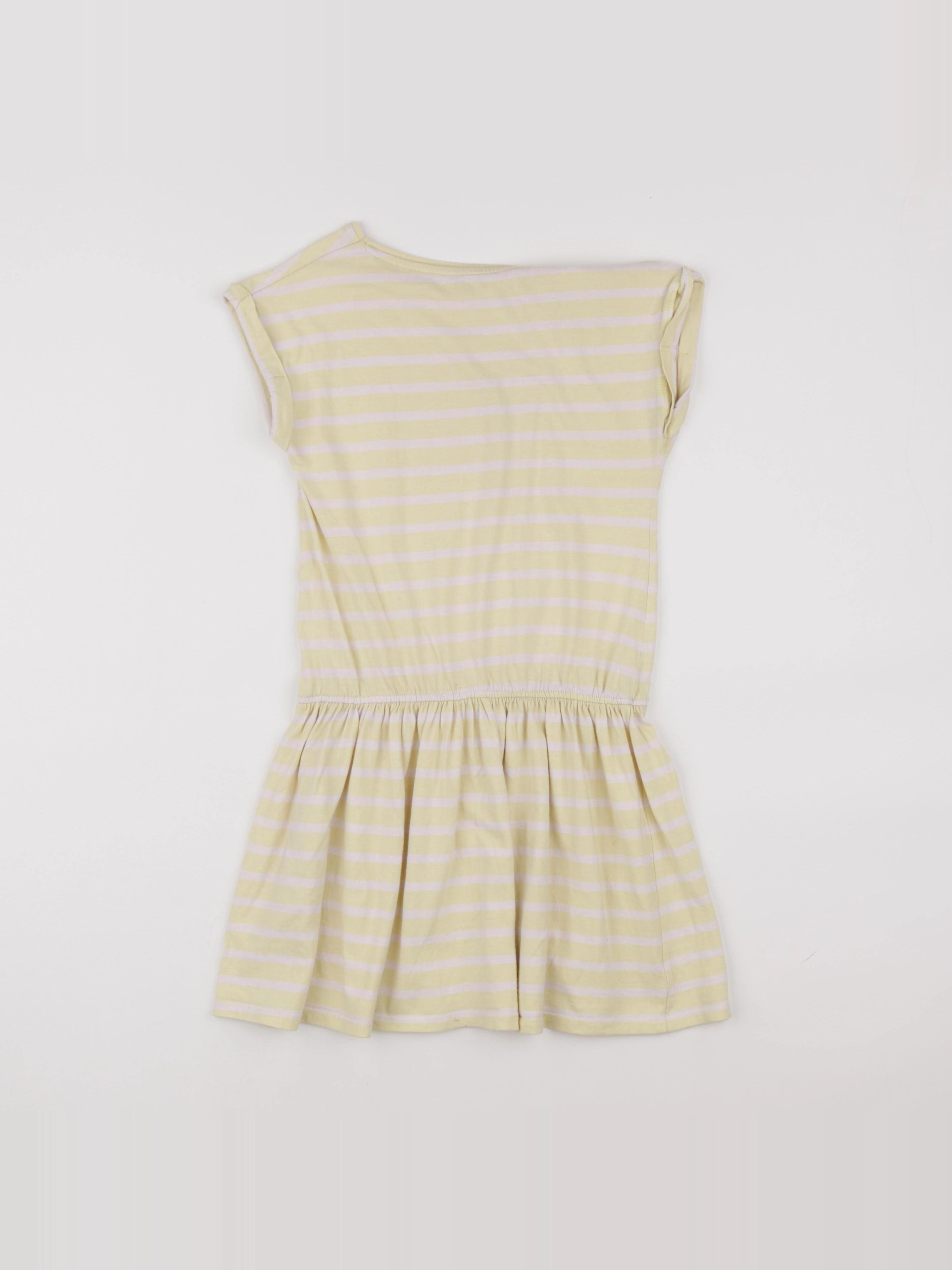 Vertbaudet - robe jaune - 8 ans