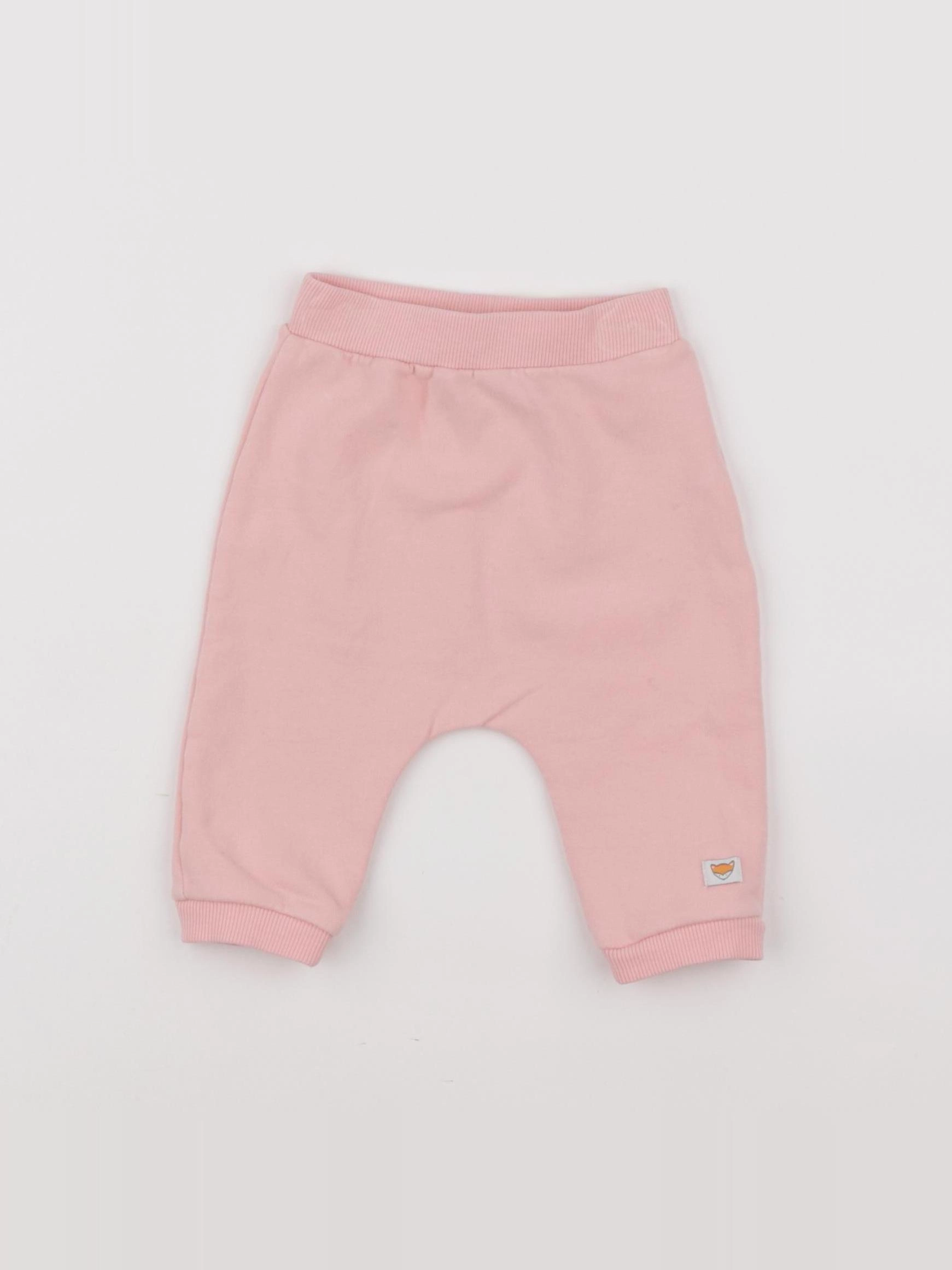 Cadet Rousselle - sarouel rose - 3 mois