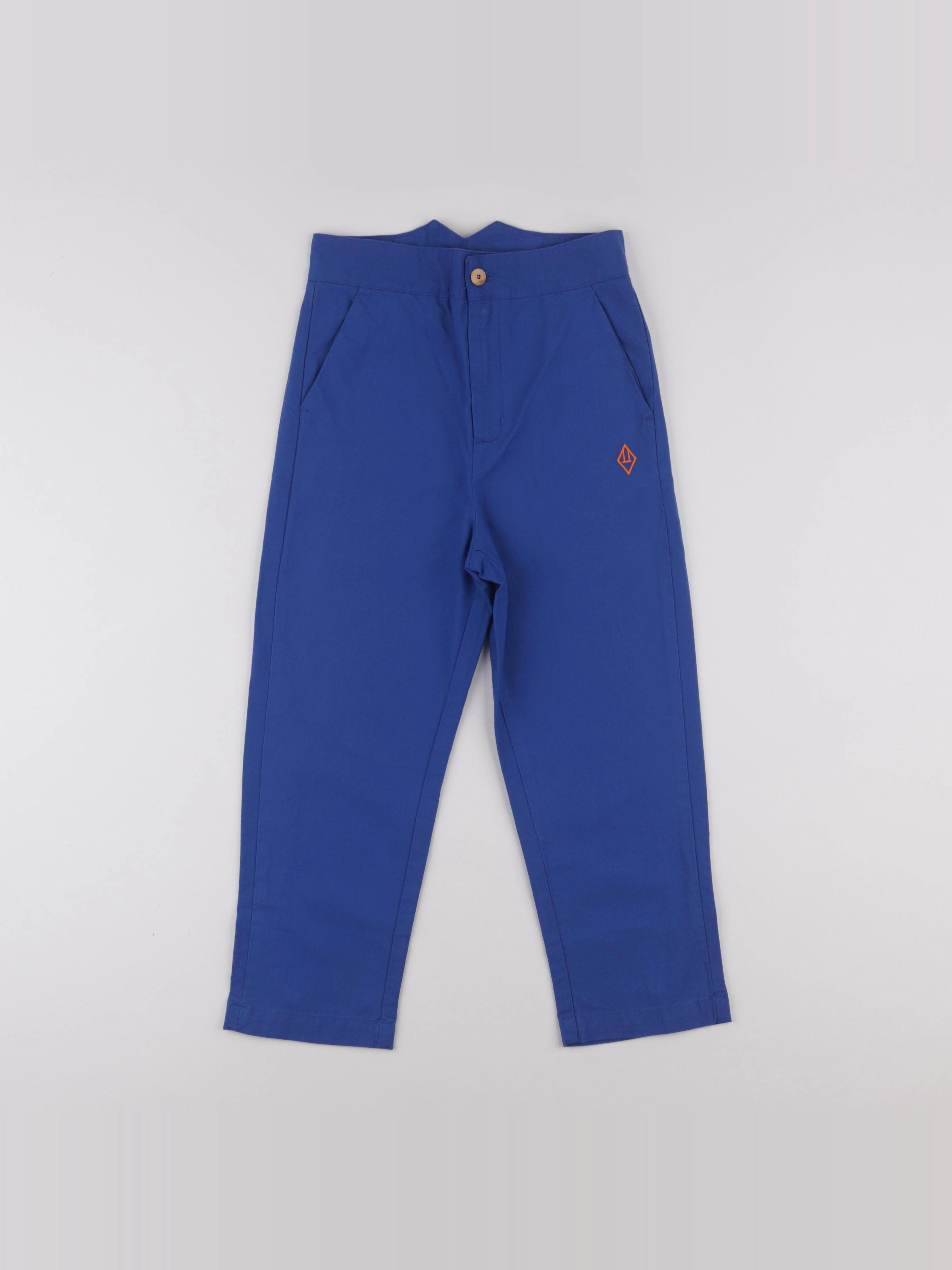 The animals observatory - Pantalon Buffalo Bleu Foncé - 8 ans