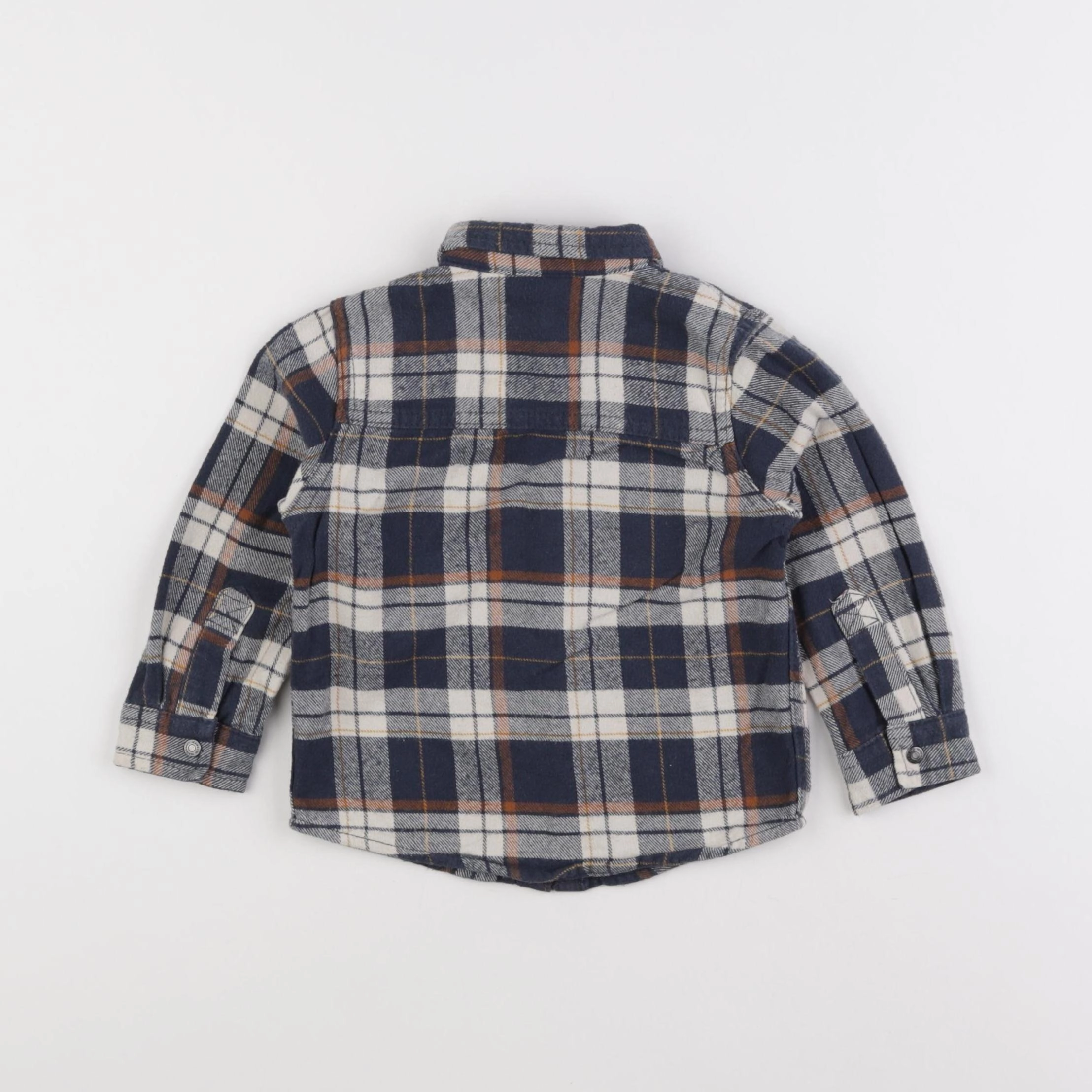 Vertbaudet - chemise bleu - 2 ans