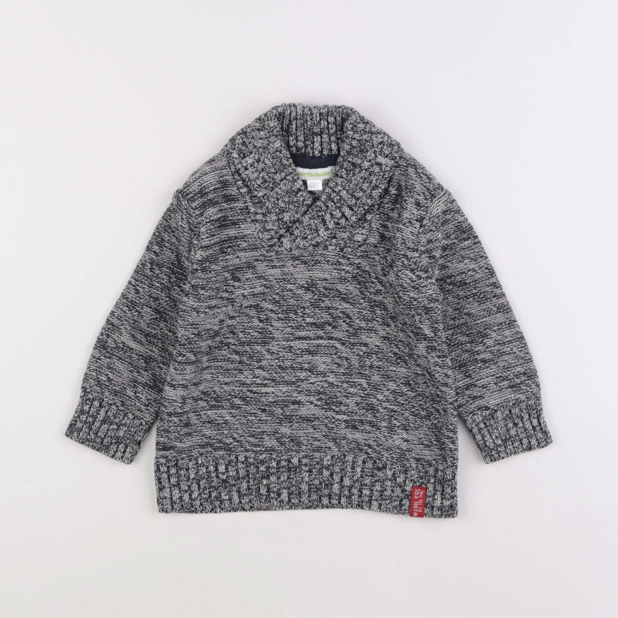 Vertbaudet - pull multicolore - 2 ans