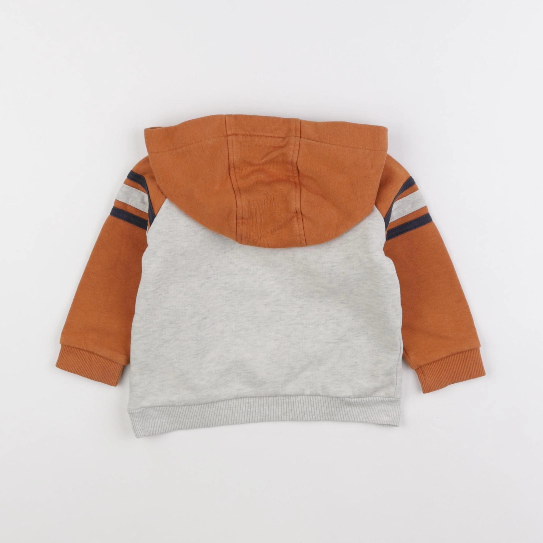 Vertbaudet - sweat marron - 18 mois à 2 ans