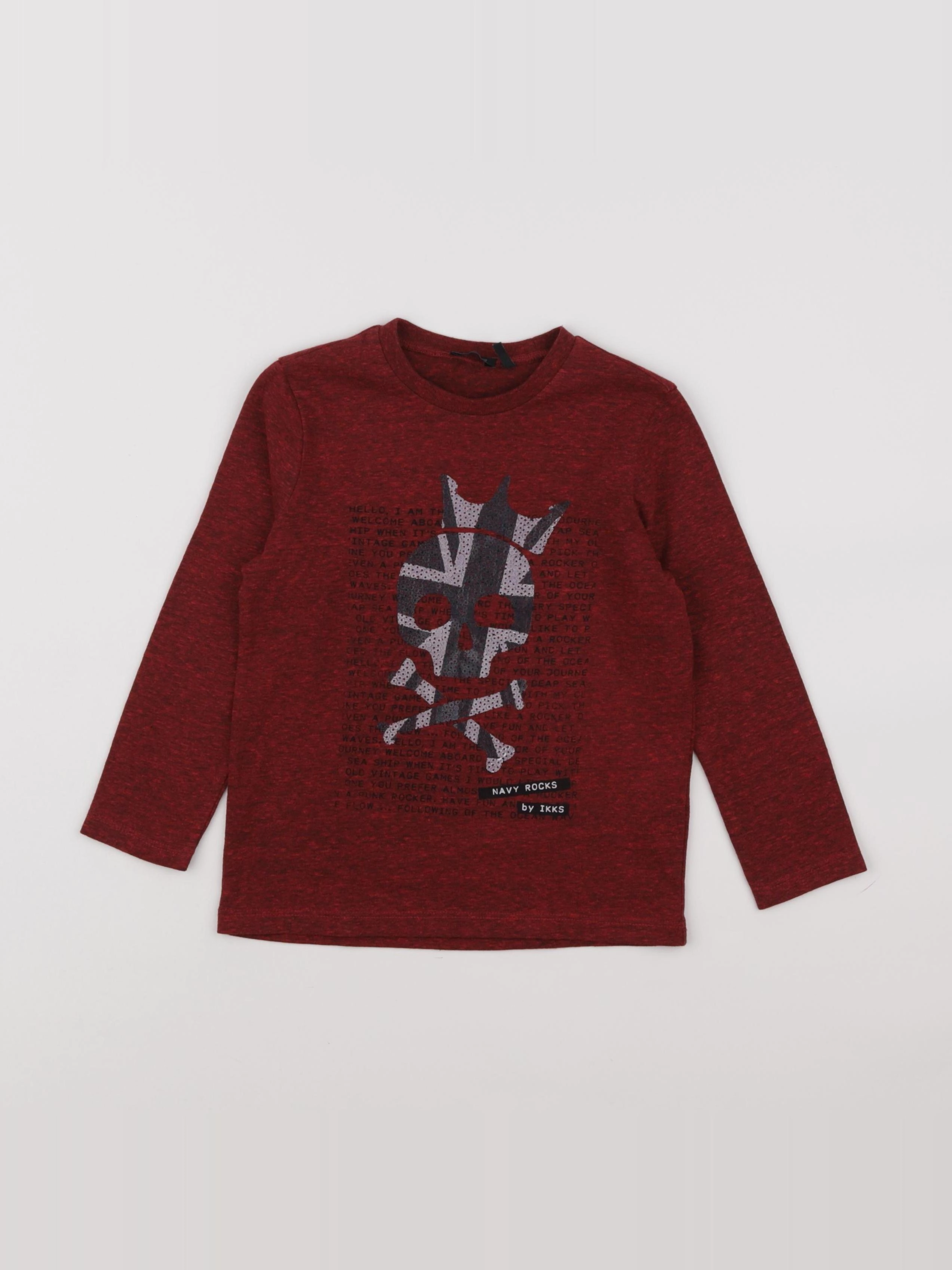 IKKS - tee-shirt rouge - 3 ans