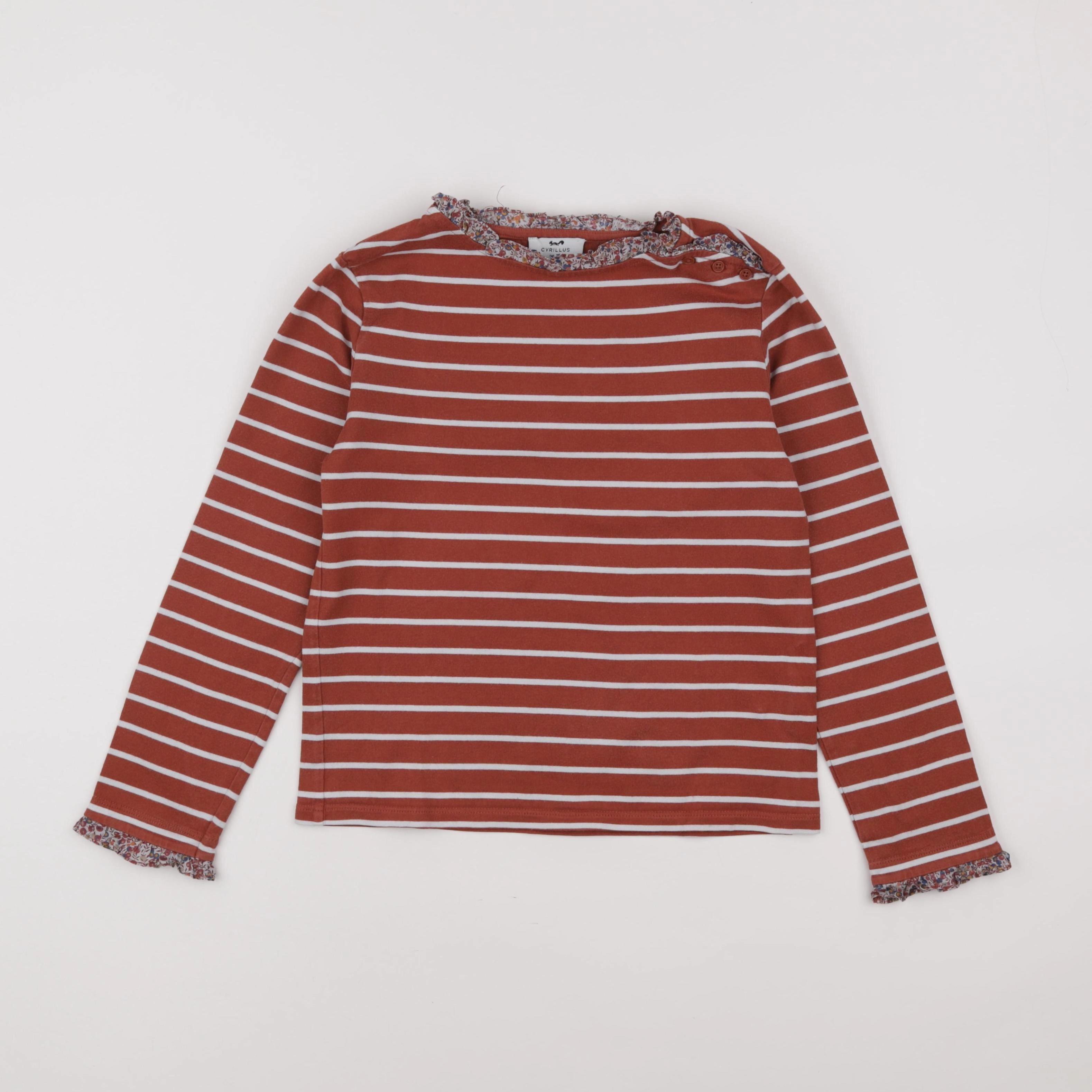 Cyrillus - tee-shirt marron - 10 ans