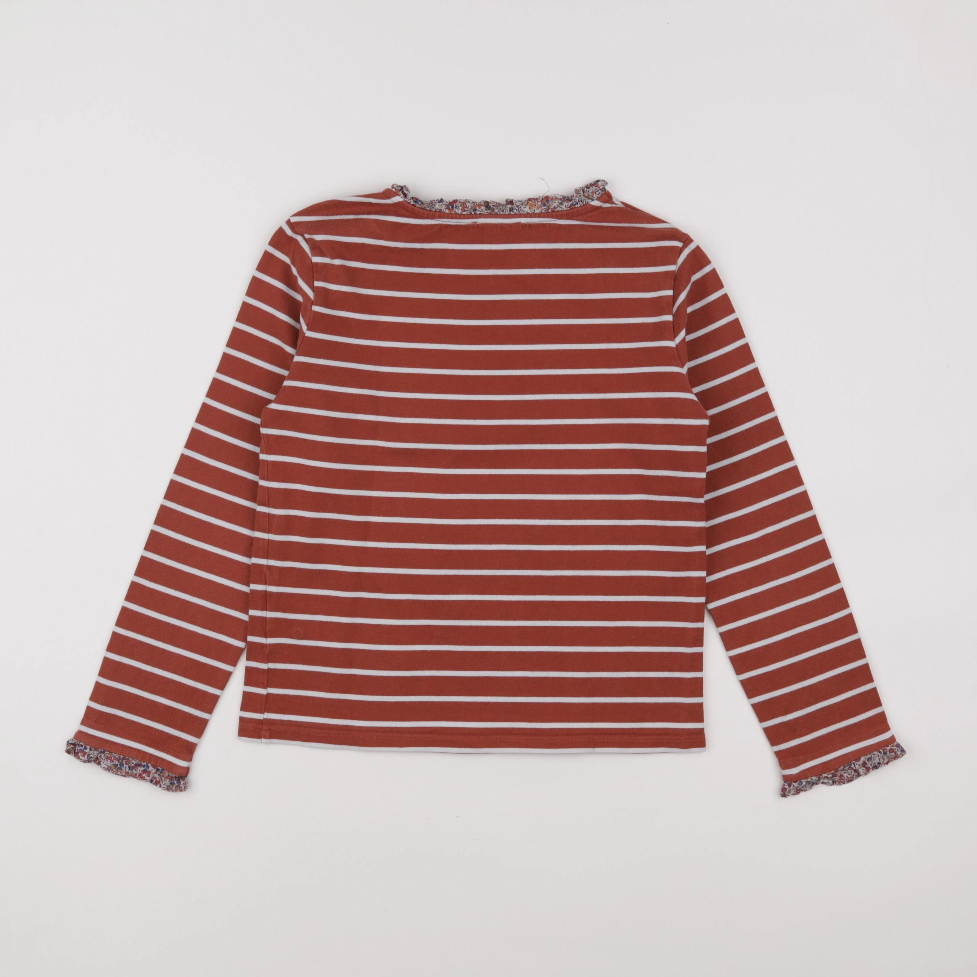 Cyrillus - tee-shirt marron - 10 ans