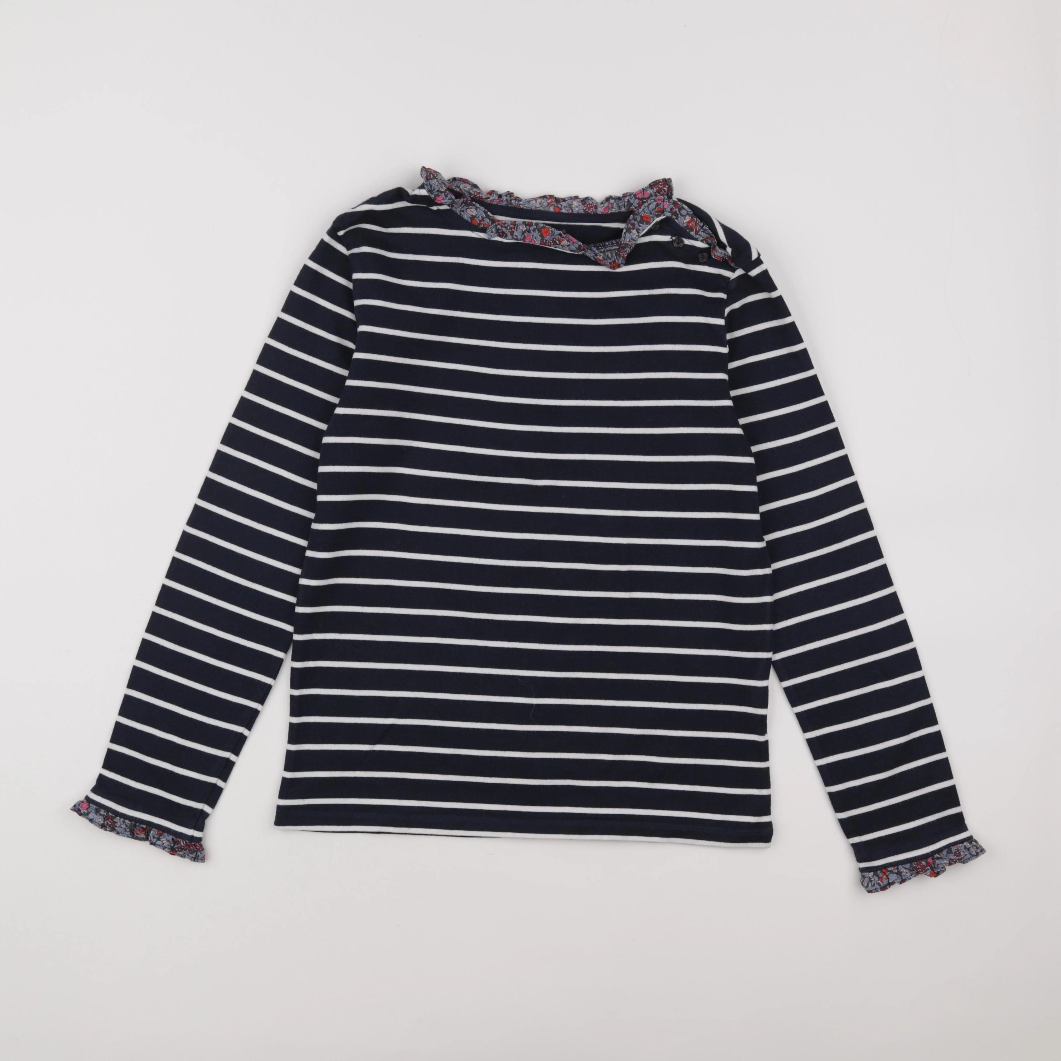 Cyrillus - tee-shirt bleu - 12 ans