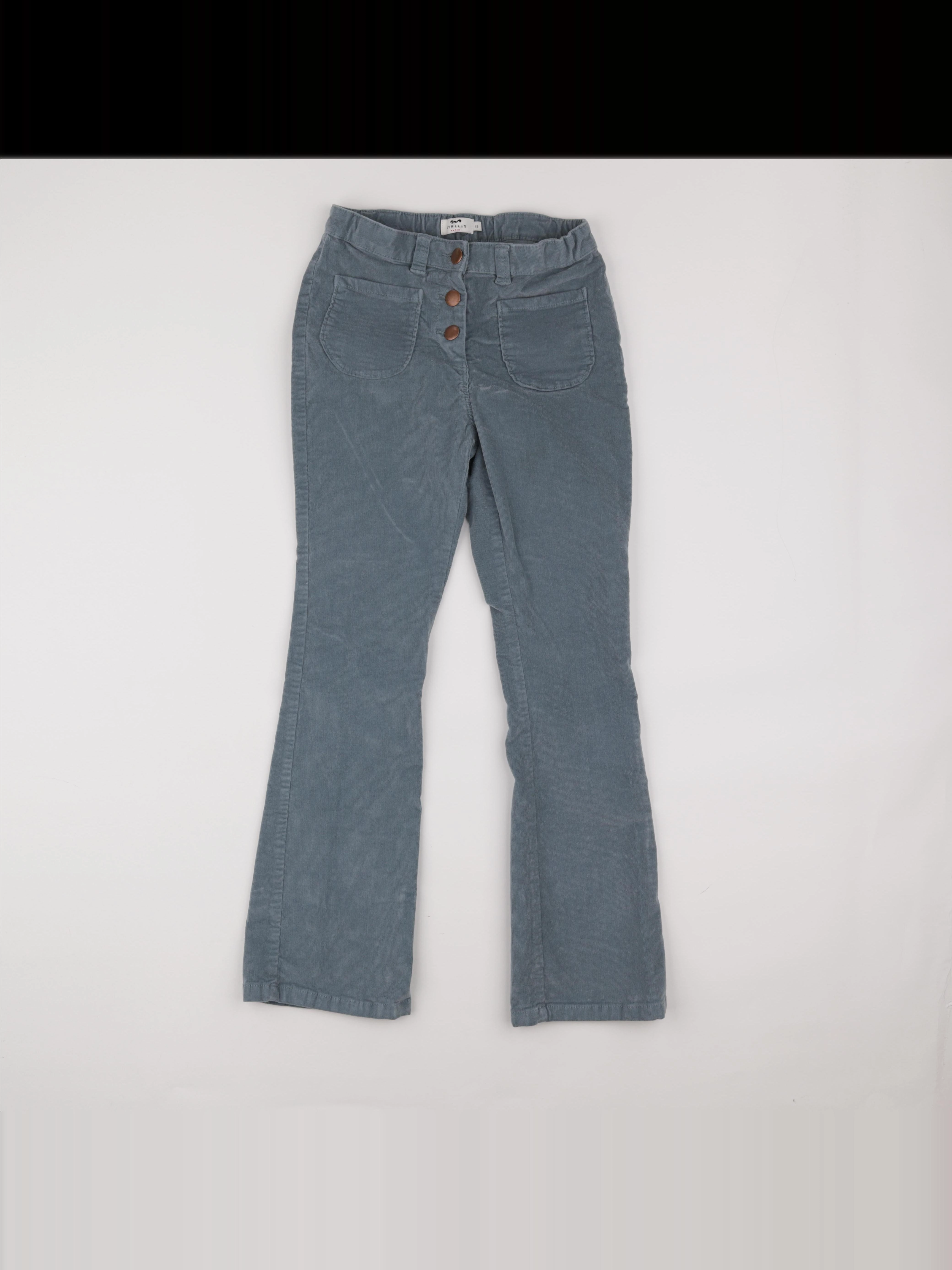 Cyrillus - pantalon vert - 12 ans
