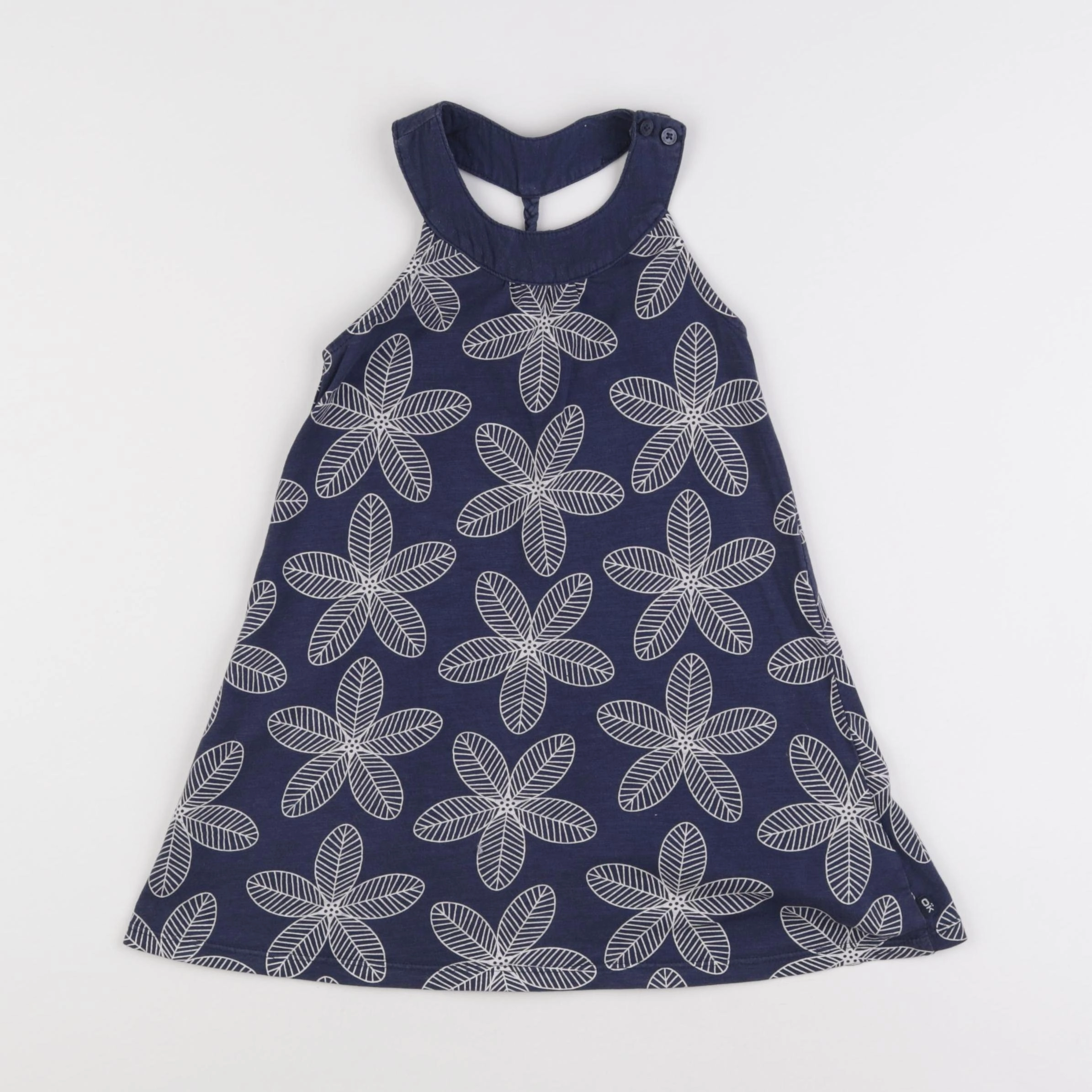 Okaidi - robe bleu - 4 ans