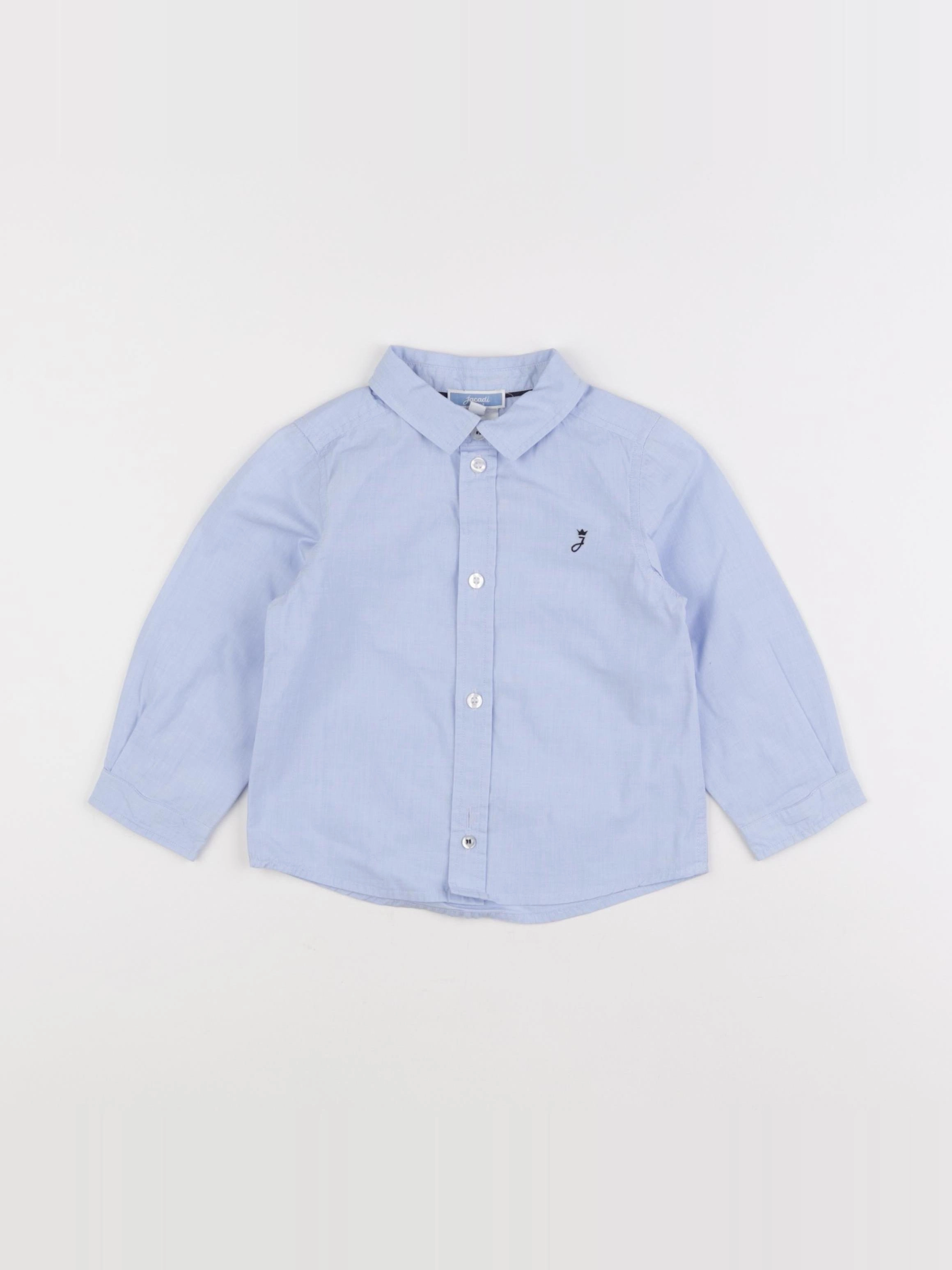 Jacadi - chemise bleu - 18 mois