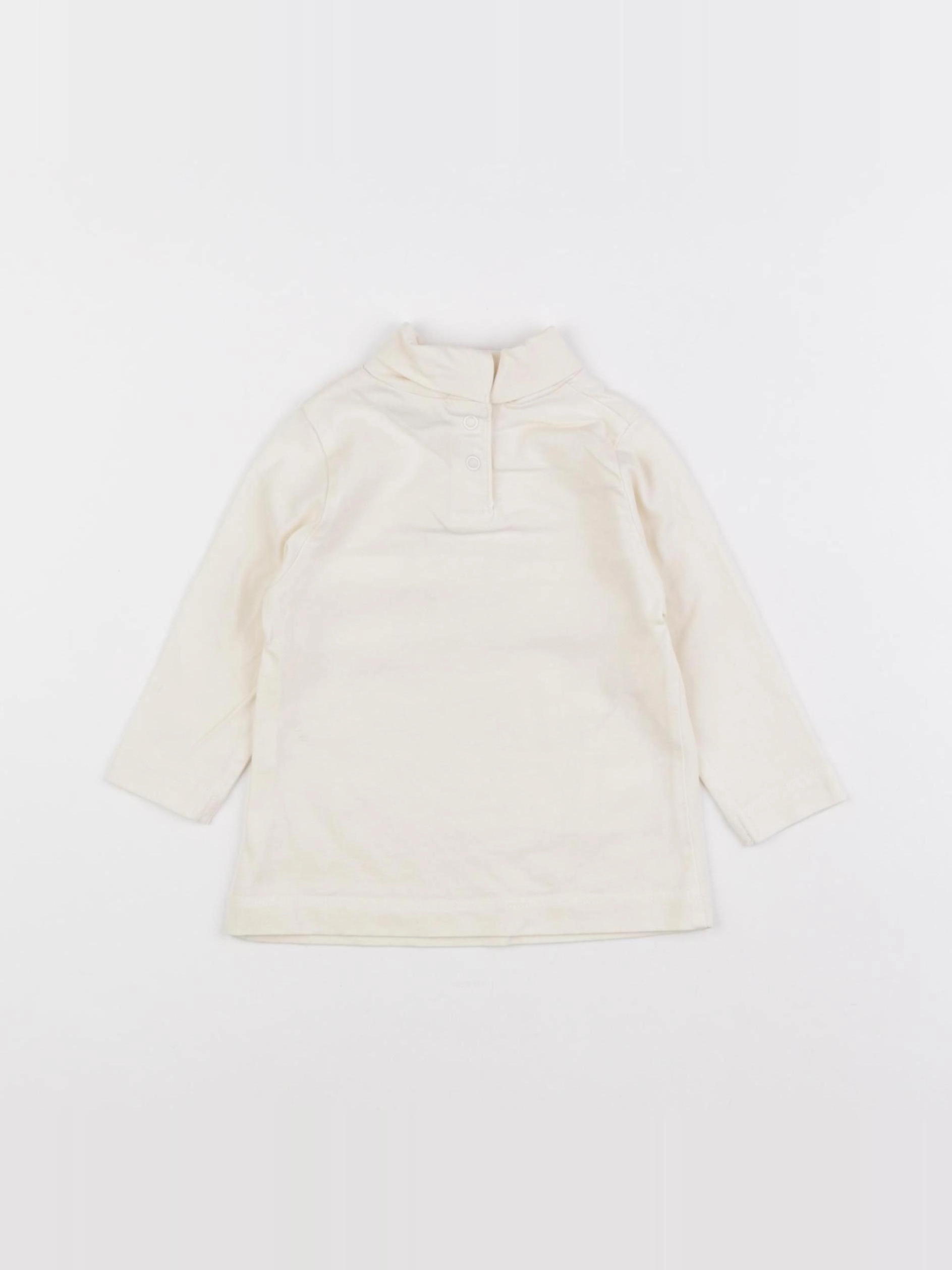 Tape à l'oeil - sous-pull beige, or - 6 mois