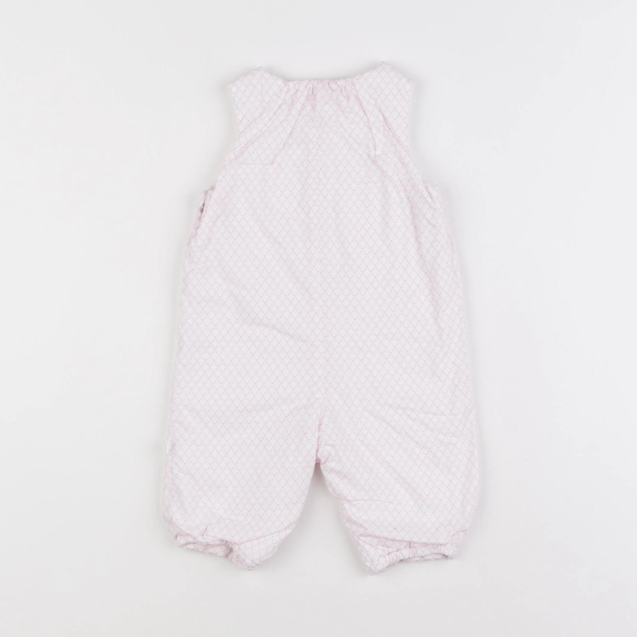 Jacadi - salopette doublé rose - 3 mois