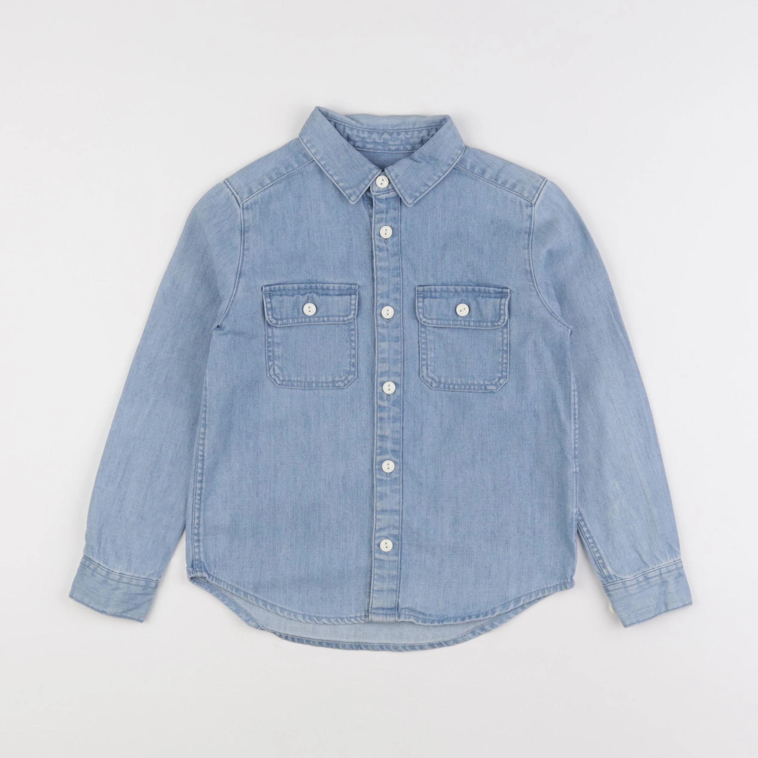 Cyrillus - chemise bleu - 6 ans