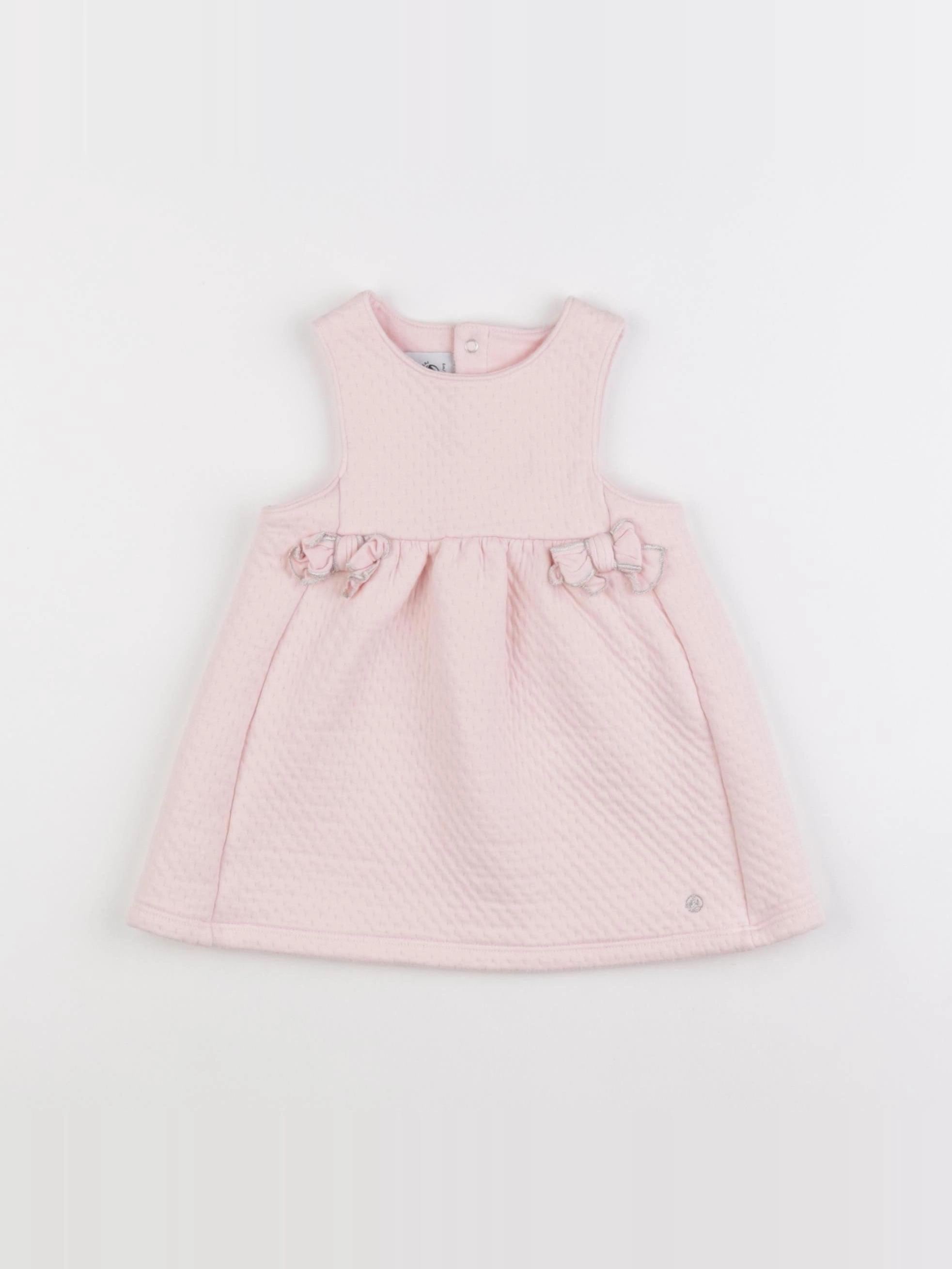 Petit Bateau - robe rose - 6 mois