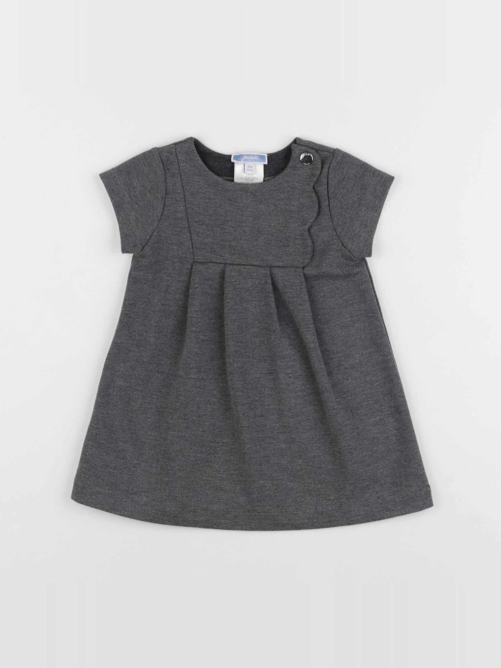 Jacadi - robe gris - 12 mois