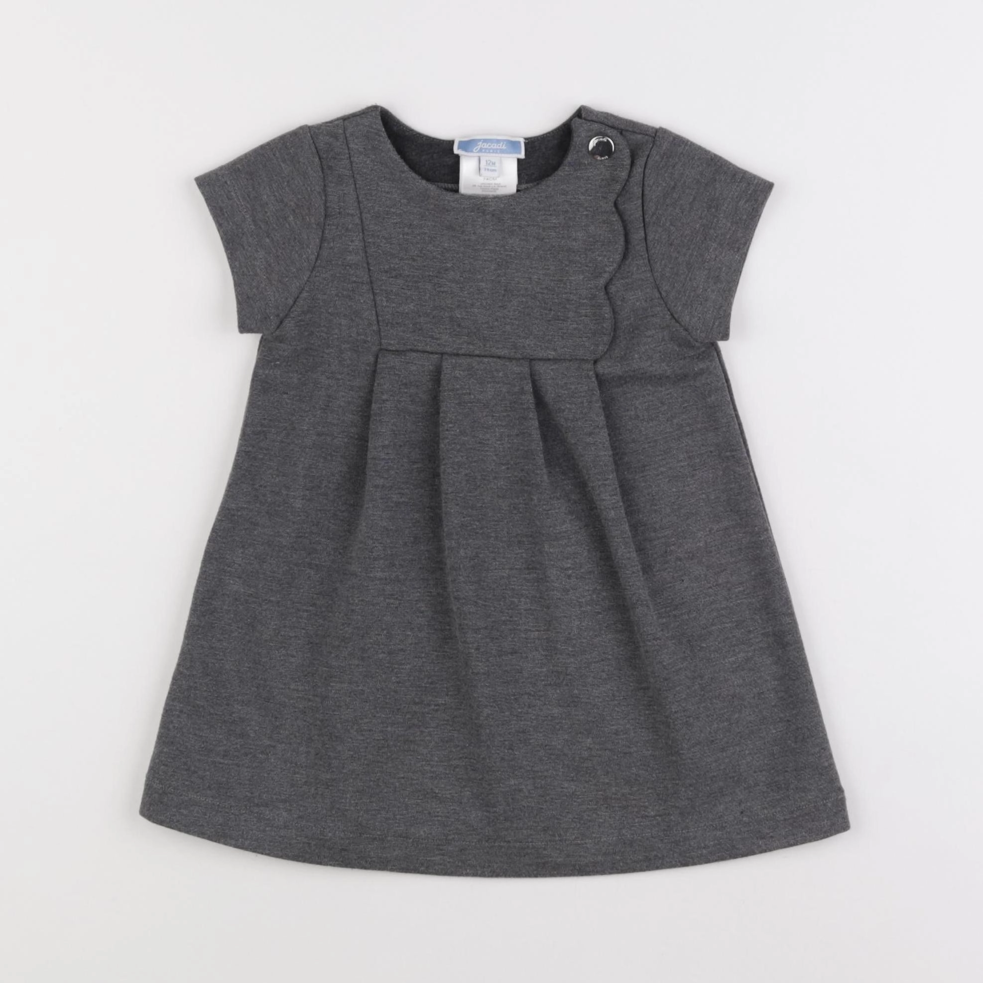 Jacadi - robe gris - 12 mois