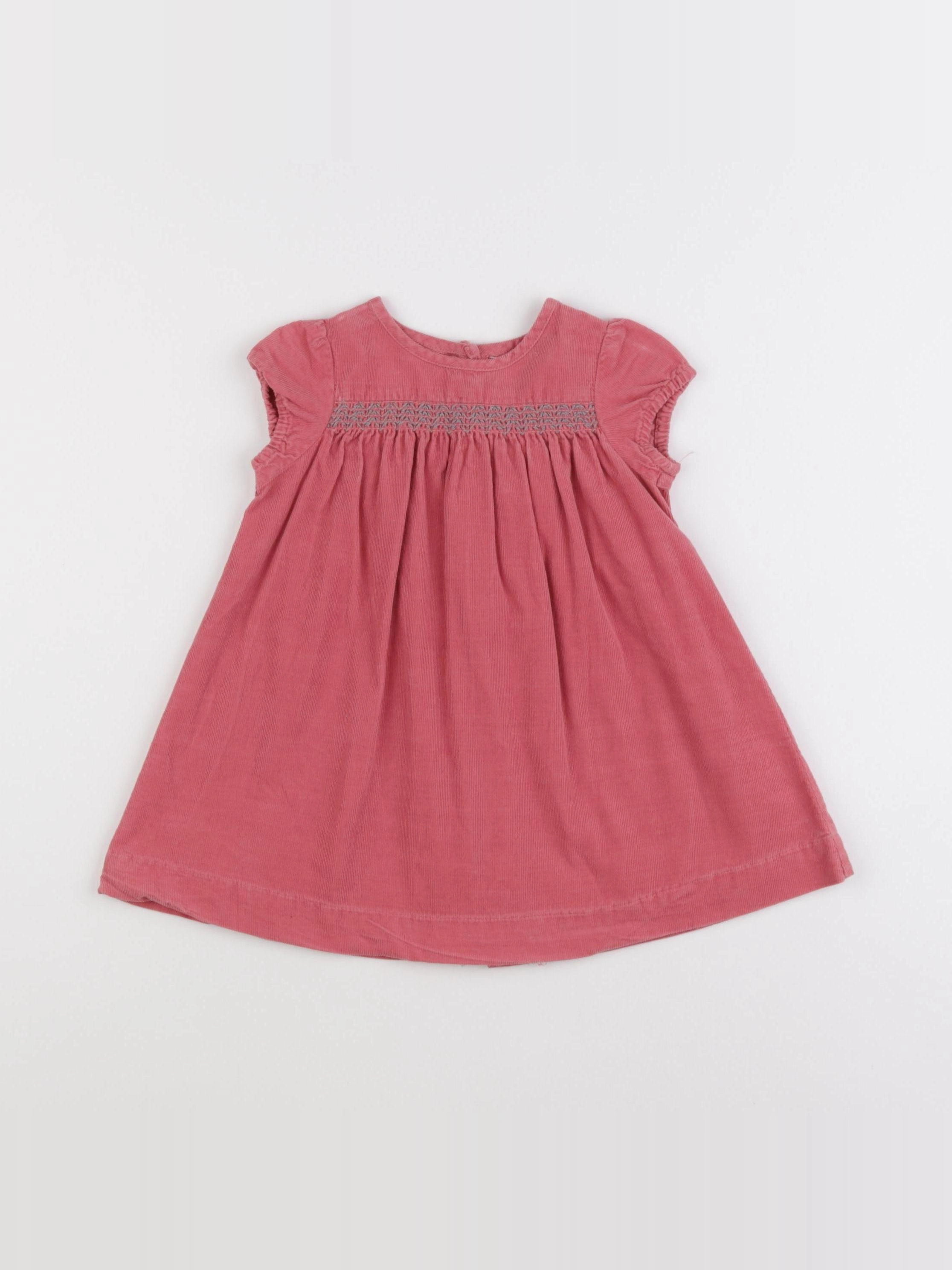 Boutchou - robe rose - 9 mois