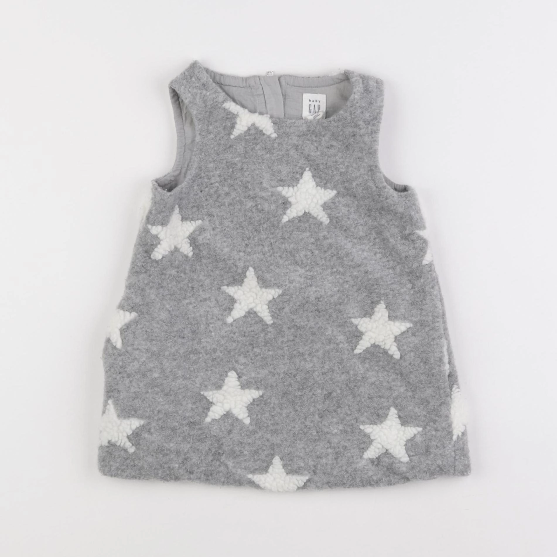 GAP - robe gris - 12/18 mois