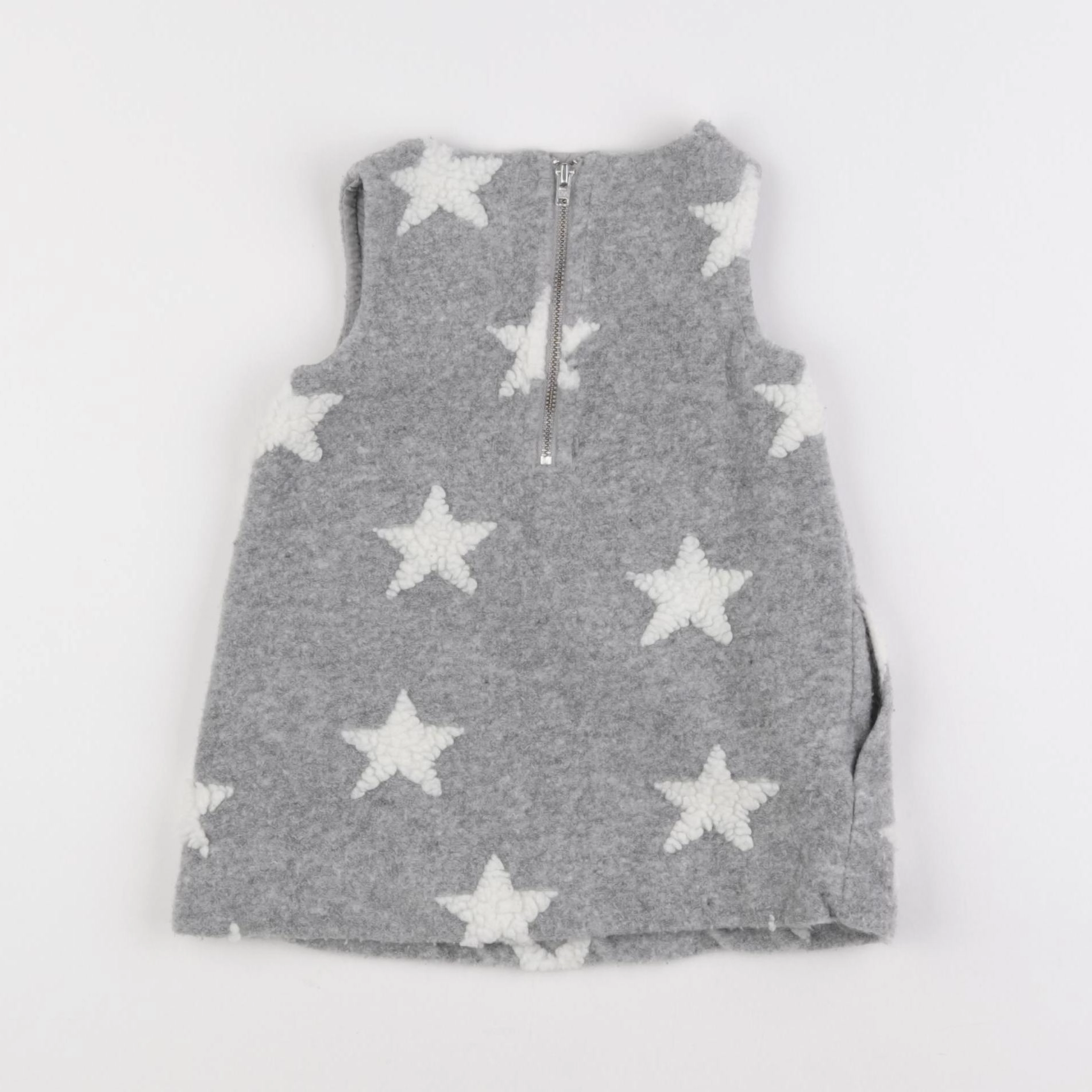 GAP - robe gris - 12/18 mois