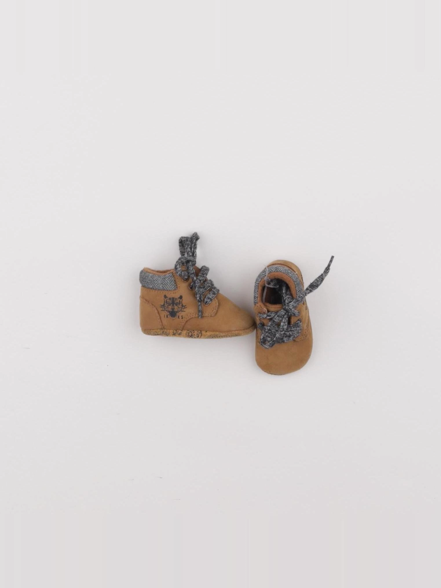 IKKS - chaussons marron - pointure 17/18