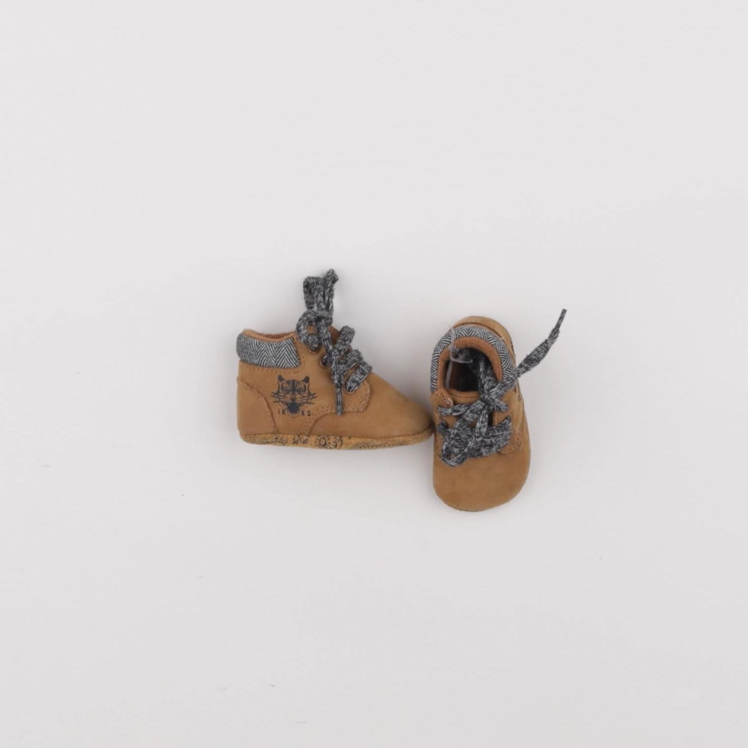 IKKS - chaussons marron - pointure 17/18