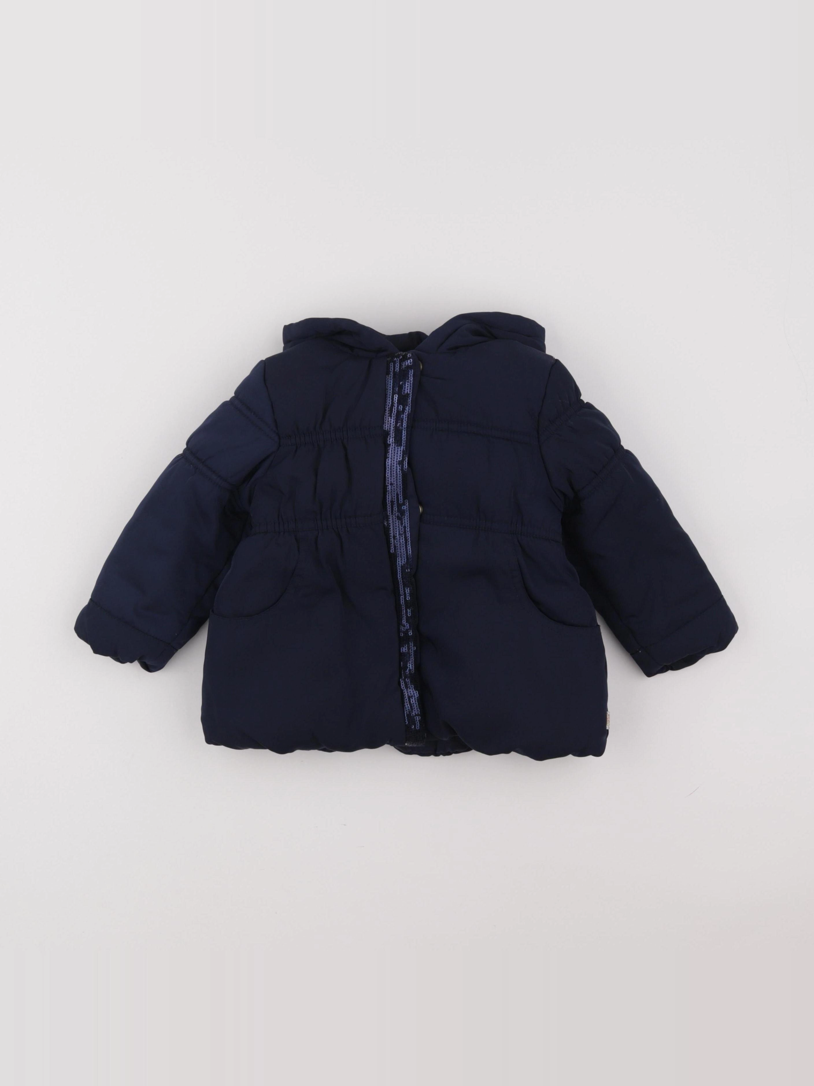 Billie Blush - doudoune bleu - 18 mois