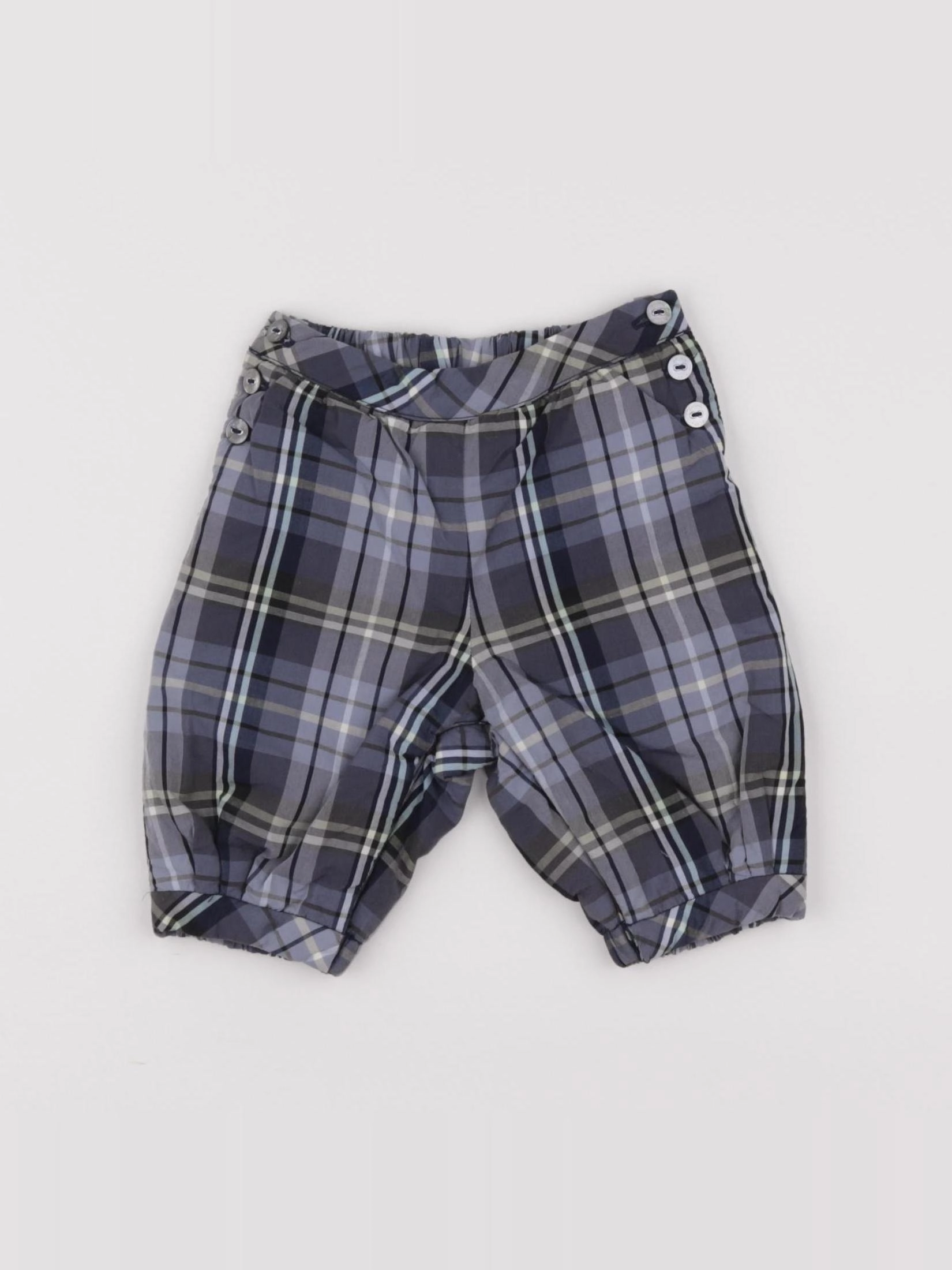 Jacadi - pantalon doublé bleu - 3 mois